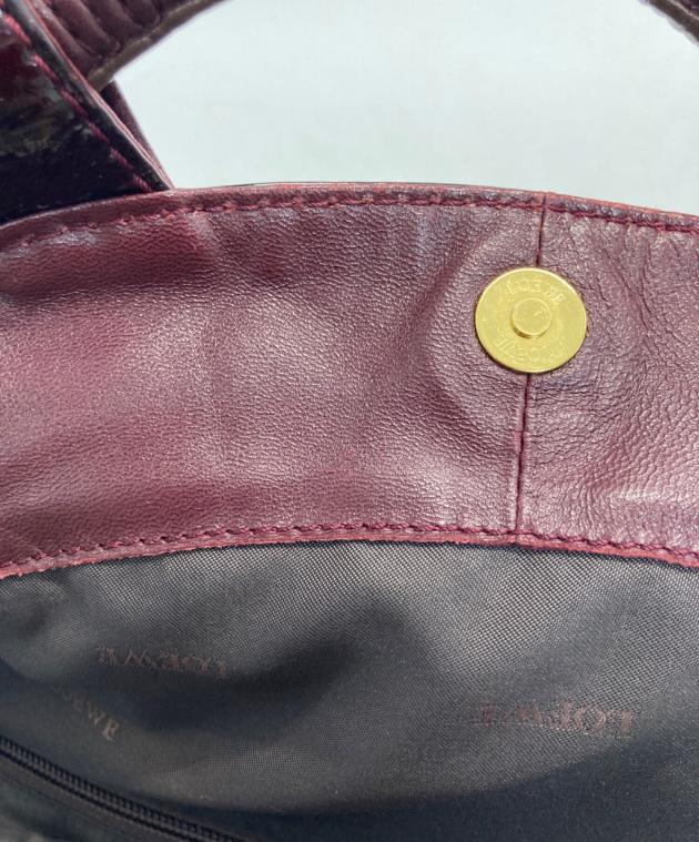 中古・古着通販】LOEWE (ロエベ) ナッパアイレ アナグラム エナメル