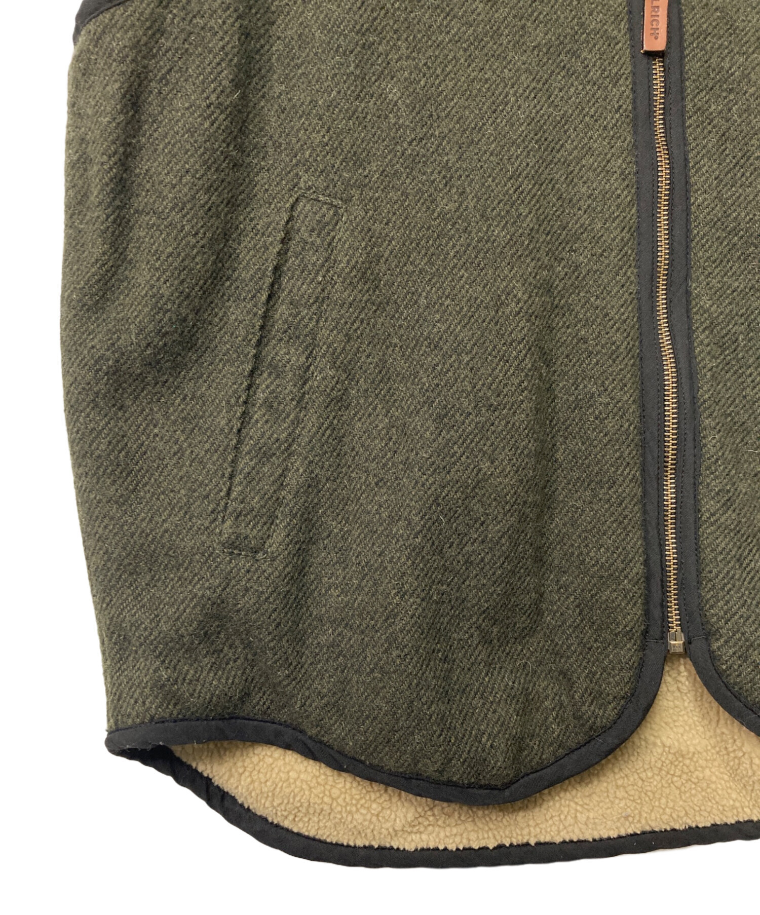 中古・古着通販】WOOLRICH (ウールリッチ) 裏地ボアウールベスト