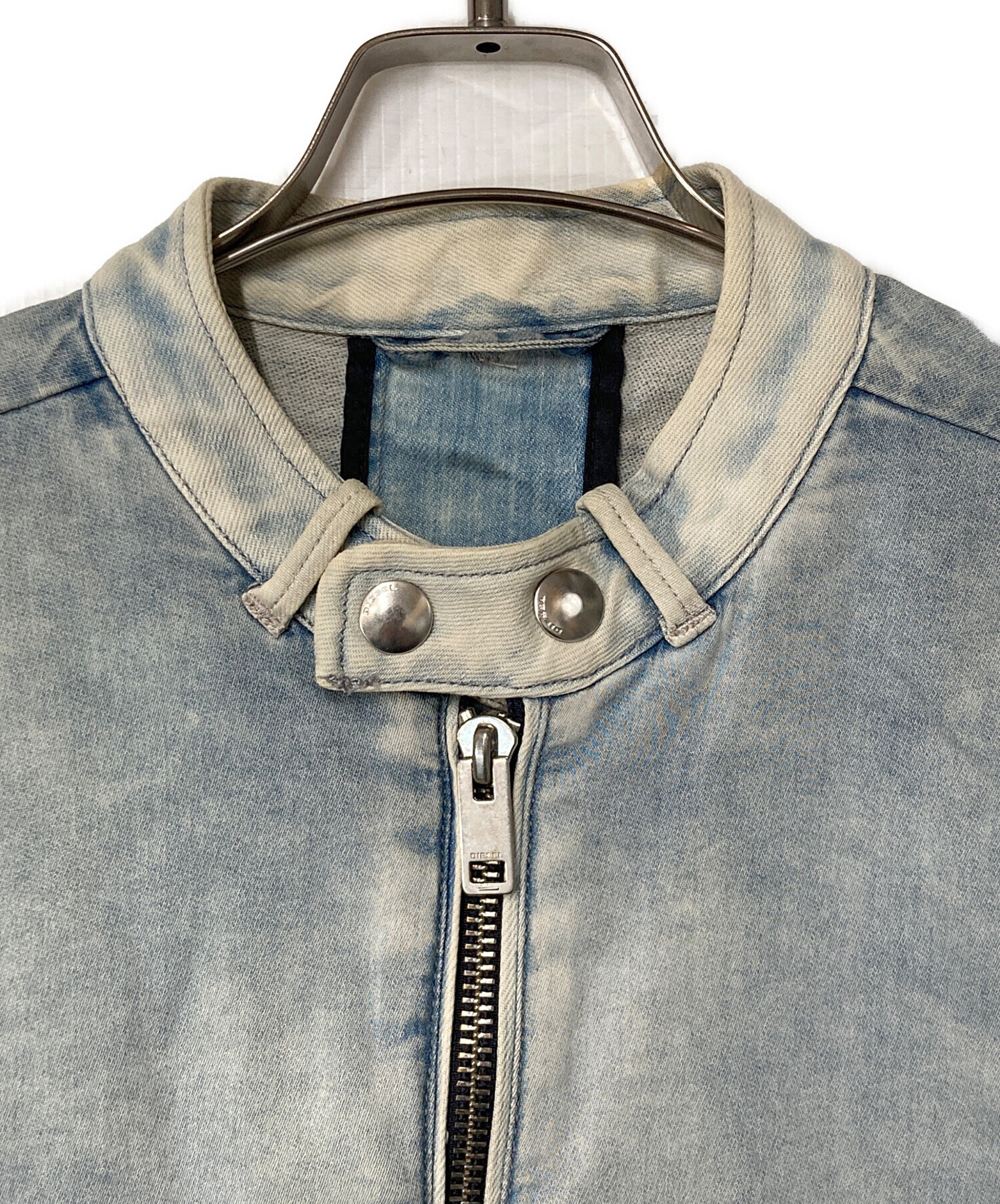 DIESEL DIESEL デニムジャケット ライダース M イタリア製 