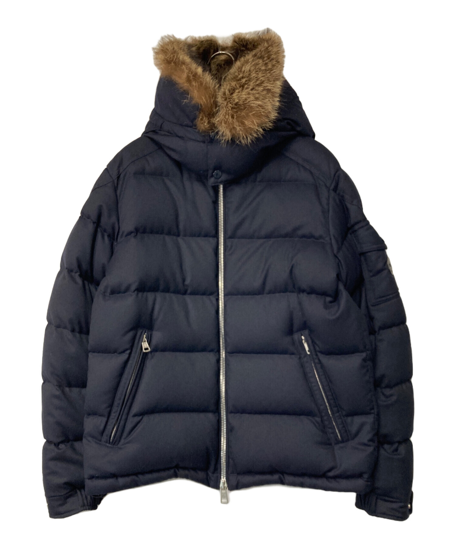 中古・古着通販】MONCLER (モンクレール) ALLEMAND ファーフーデッド 