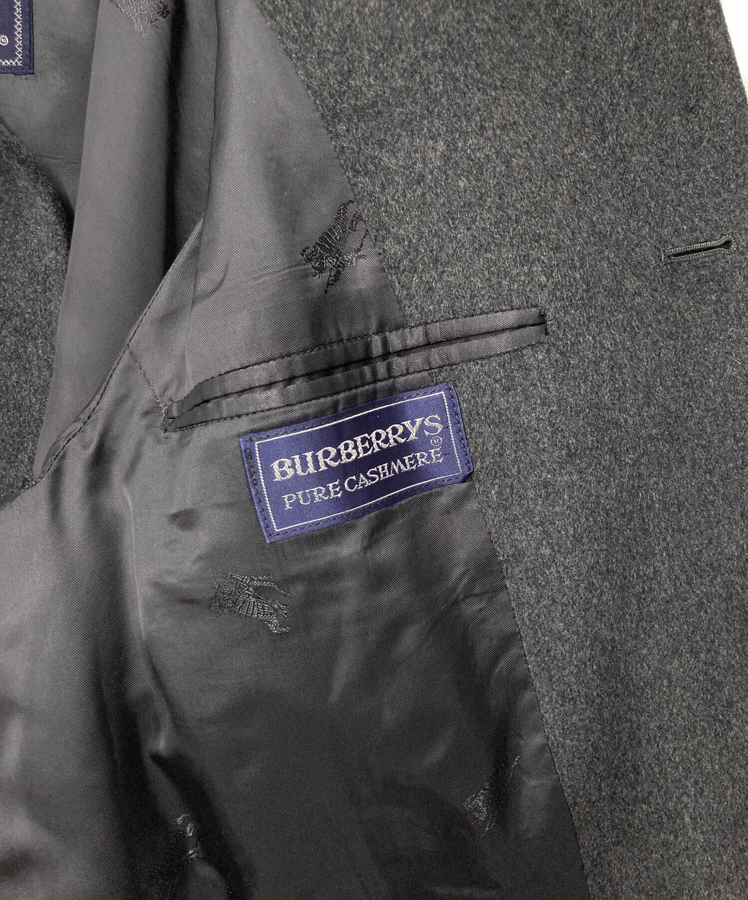 中古・古着通販】Burberry's (バーバリーズ) ピュアカシミヤ ステン