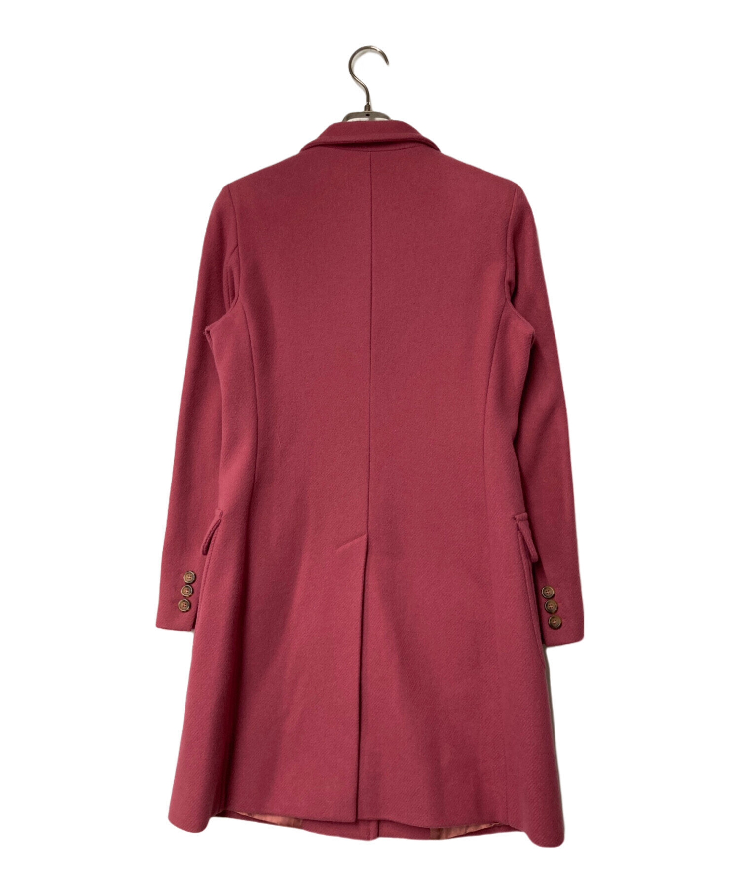 美品⁂マックスマーラ⁂イブルース⁂ウールチェスターコート　イタリア製　レッド 中古・古着通販】Weekend Max Mara (ウィークエンド マックスマーラ