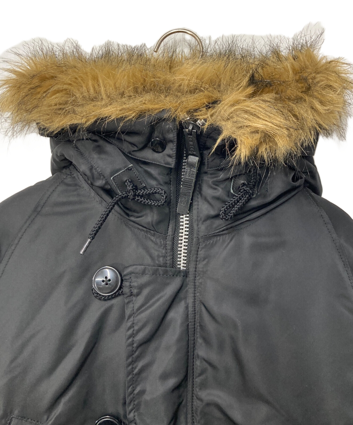 中古・古着通販】ALPHA (アルファ) N-3B フライトジャケット ブラック