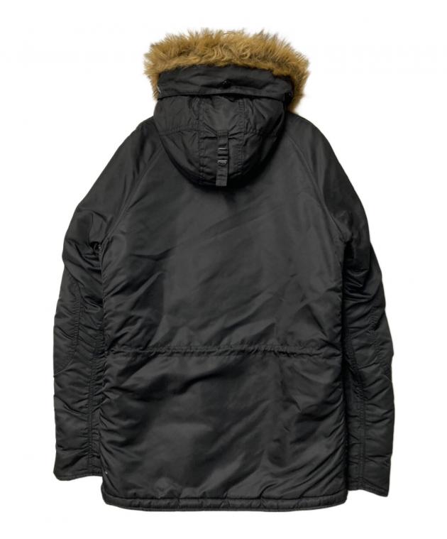 中古・古着通販】ALPHA (アルファ) N-3B フライトジャケット ブラック