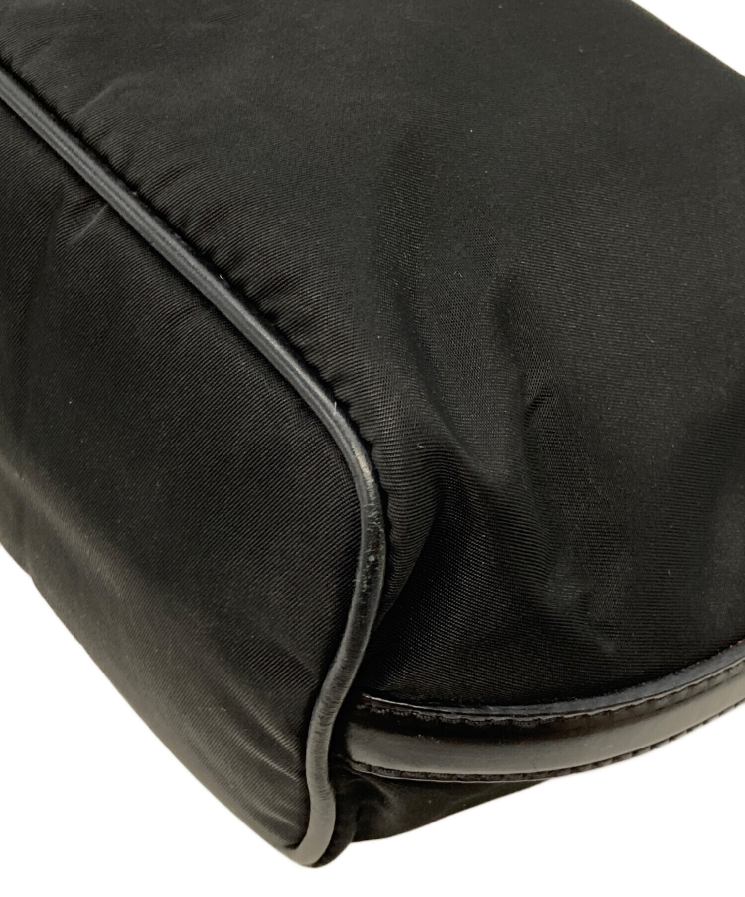 中古・古着通販】PRADA (プラダ) ロゴプレート ワンショルダーバッグ