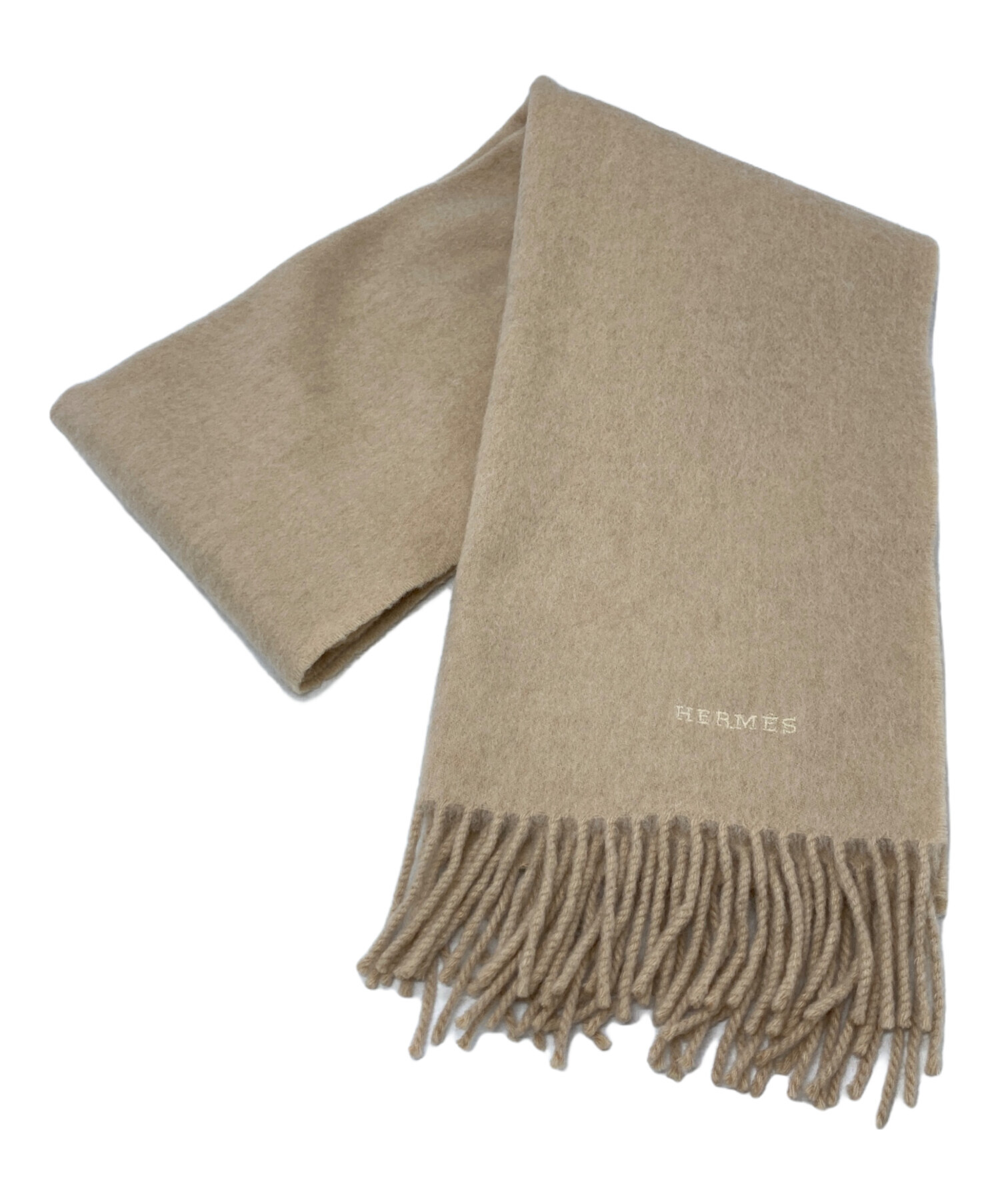 HERMESエルメス ベージュチェックウールジャケット サイズ 50 中古品 4103524A0062_x1_a001.jpg