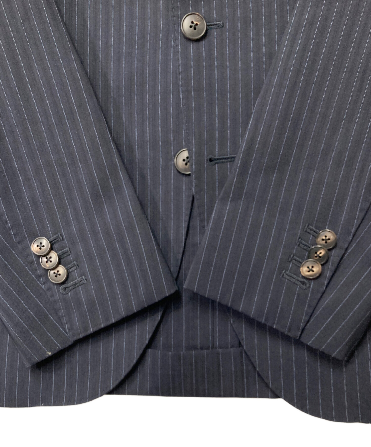 中古・古着通販】BOGLIOLI (ボリオリ) 3Bスーツ ネイビー サイズ:44