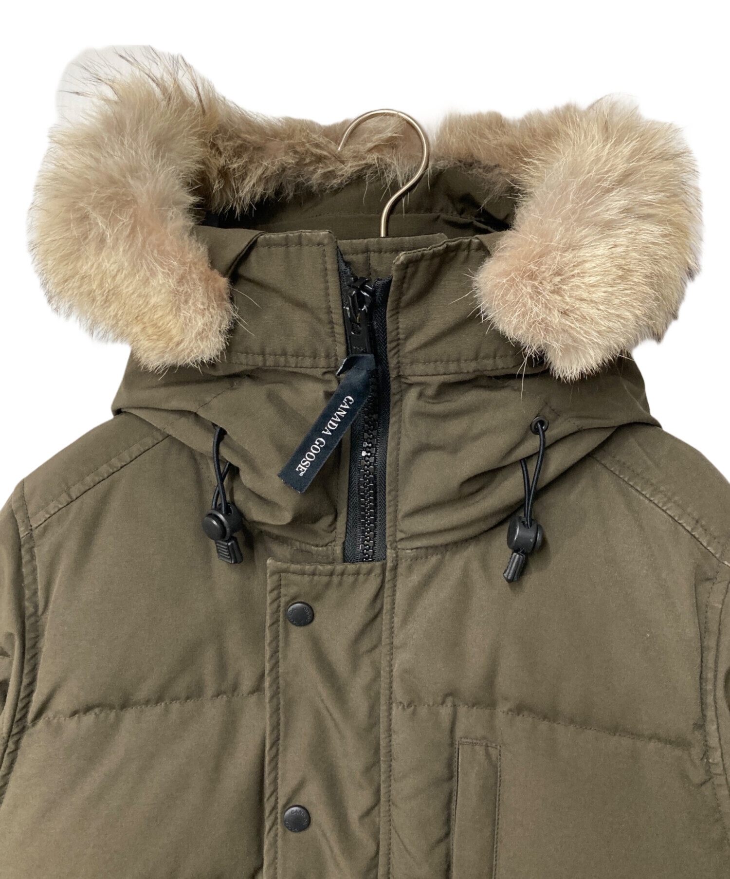 中古・古着通販】CANADA GOOSE (カナダグース) CARSON PARKA オリーブ 