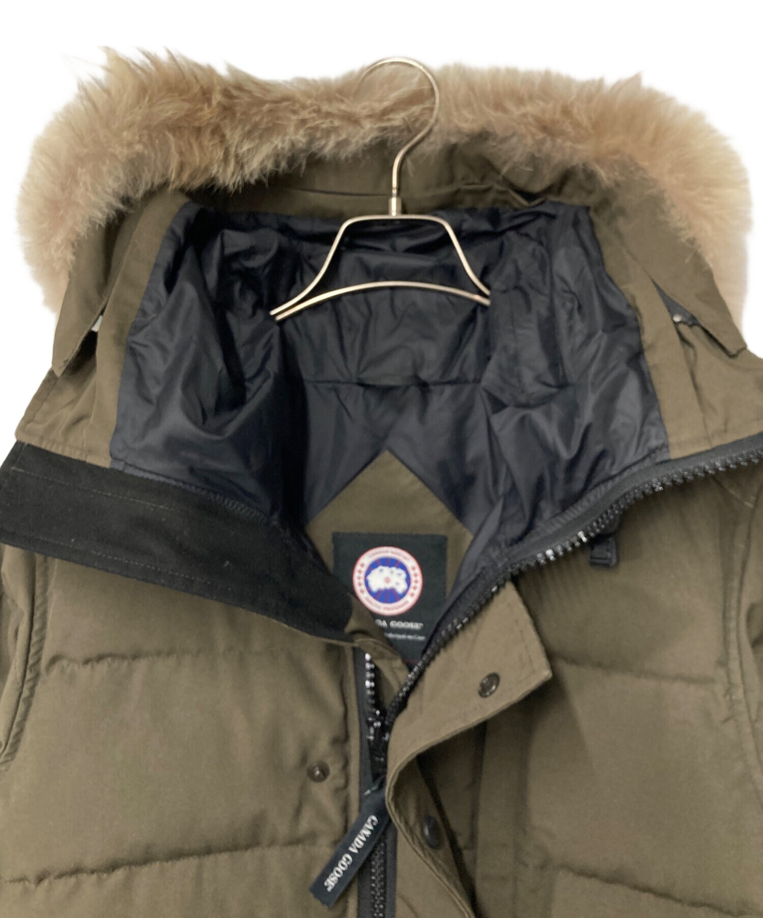 中古・古着通販】CANADA GOOSE (カナダグース) CARSON PARKA オリーブ 