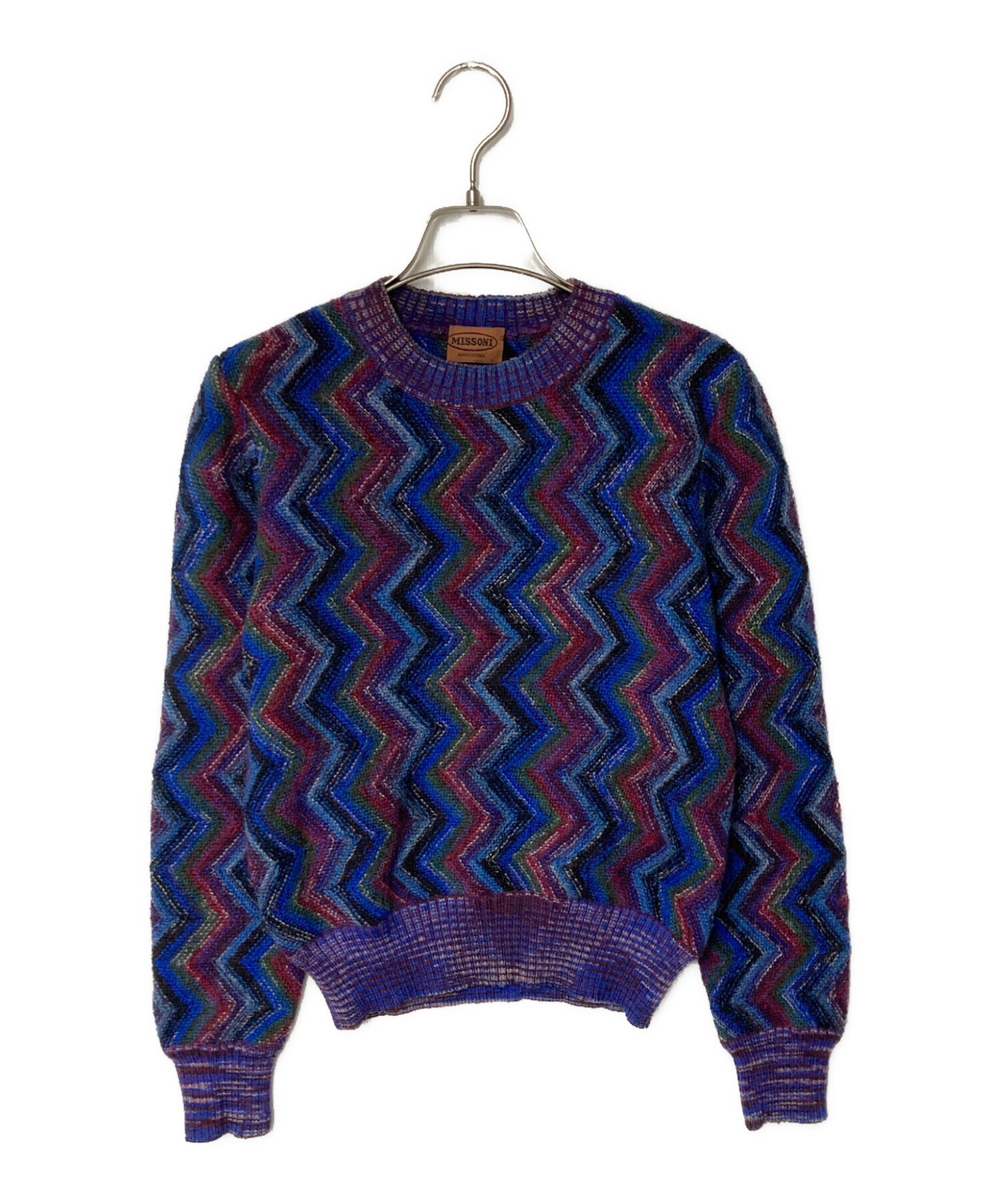 現行/極美品　MISSONI ミッソーニ　ニット　ジャケット　ネイビー　イタリア 現行/極美品 MISSONI ミッソーニ ニット ジャケット ネイビー イタリア
