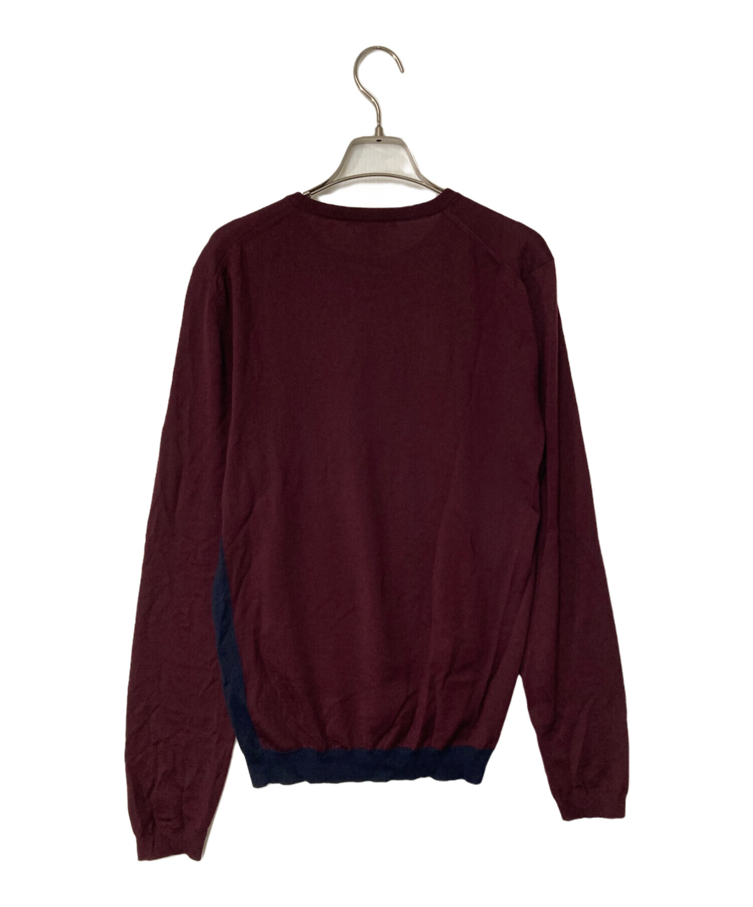 中古・古着通販】GUCCI (グッチ) バイカラークルーネックニット