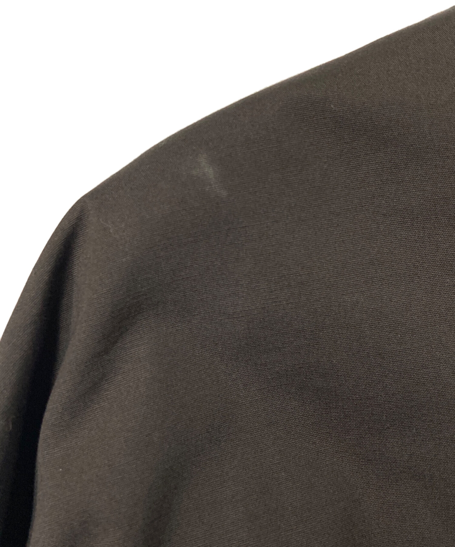 中古・古着通販】SINME (シンメ) バンドカラーボリュームシャツ プル