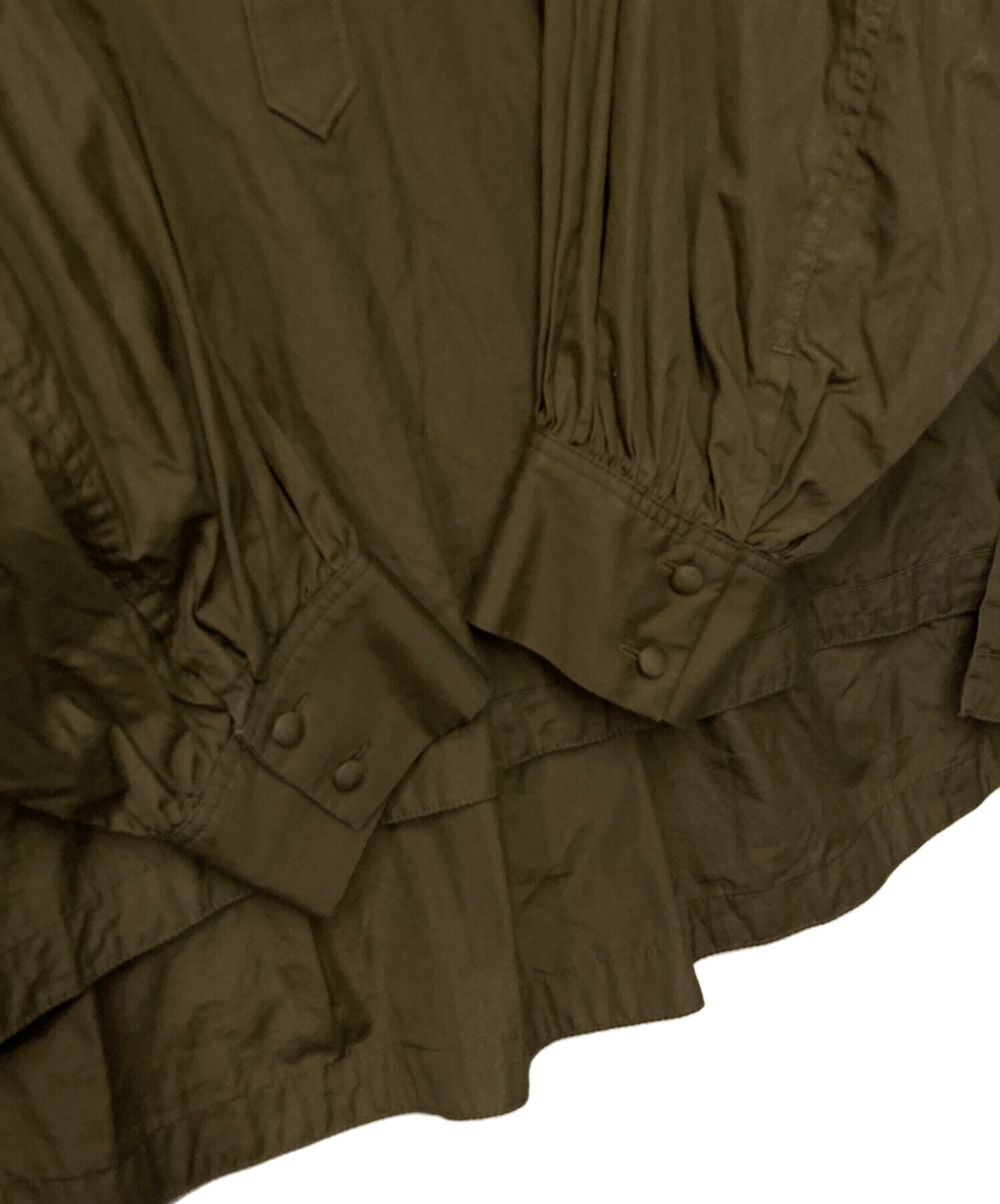 未使用 SINME ボリュームシャツ シンメ ブラウン 先行販売開始！／鉄板のSINME ボリュームシャツ【別注】ダークブラウン