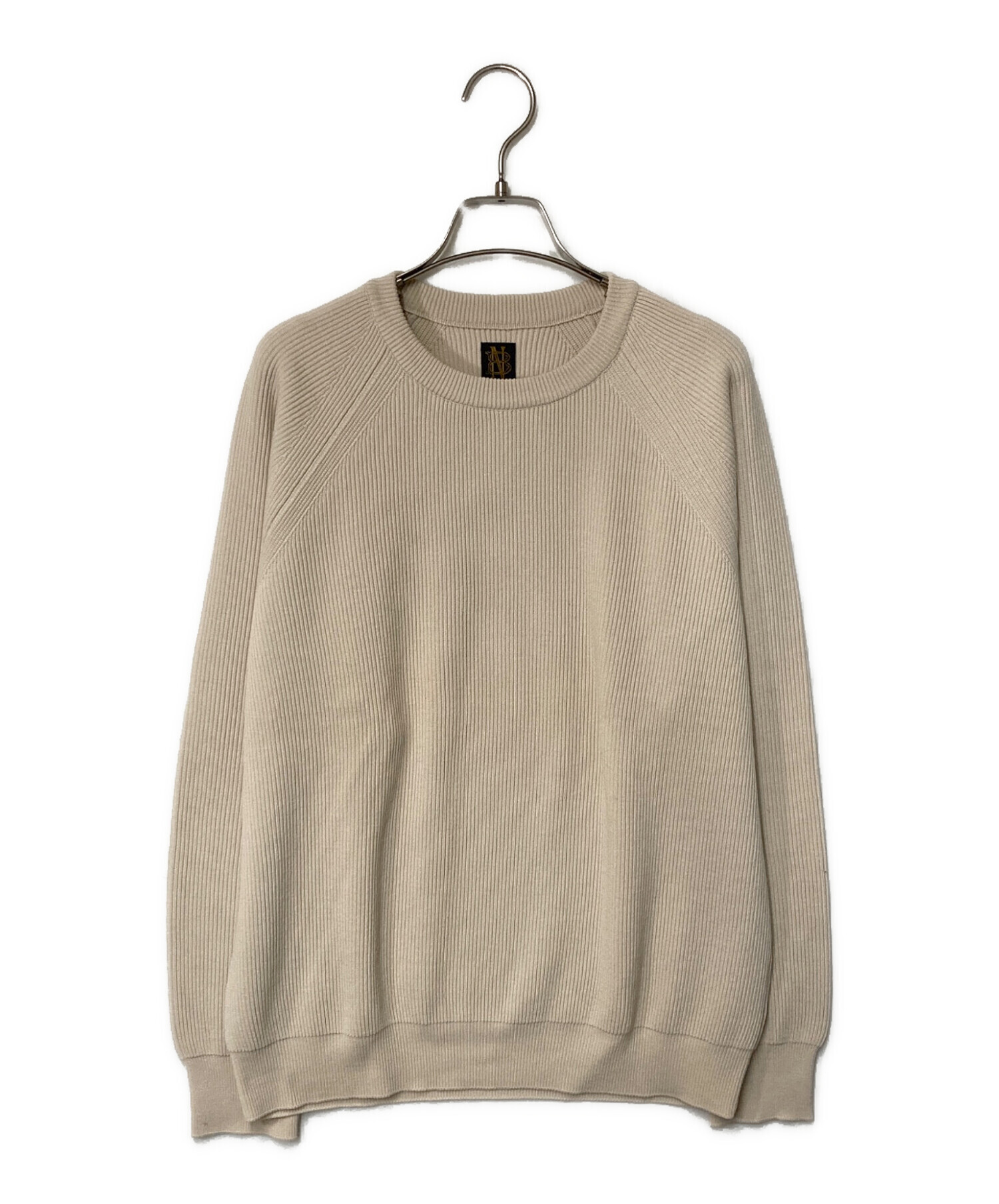 中古・古着通販】BATONER (バトナ―) HARD TWIST WOOL CREW NECK