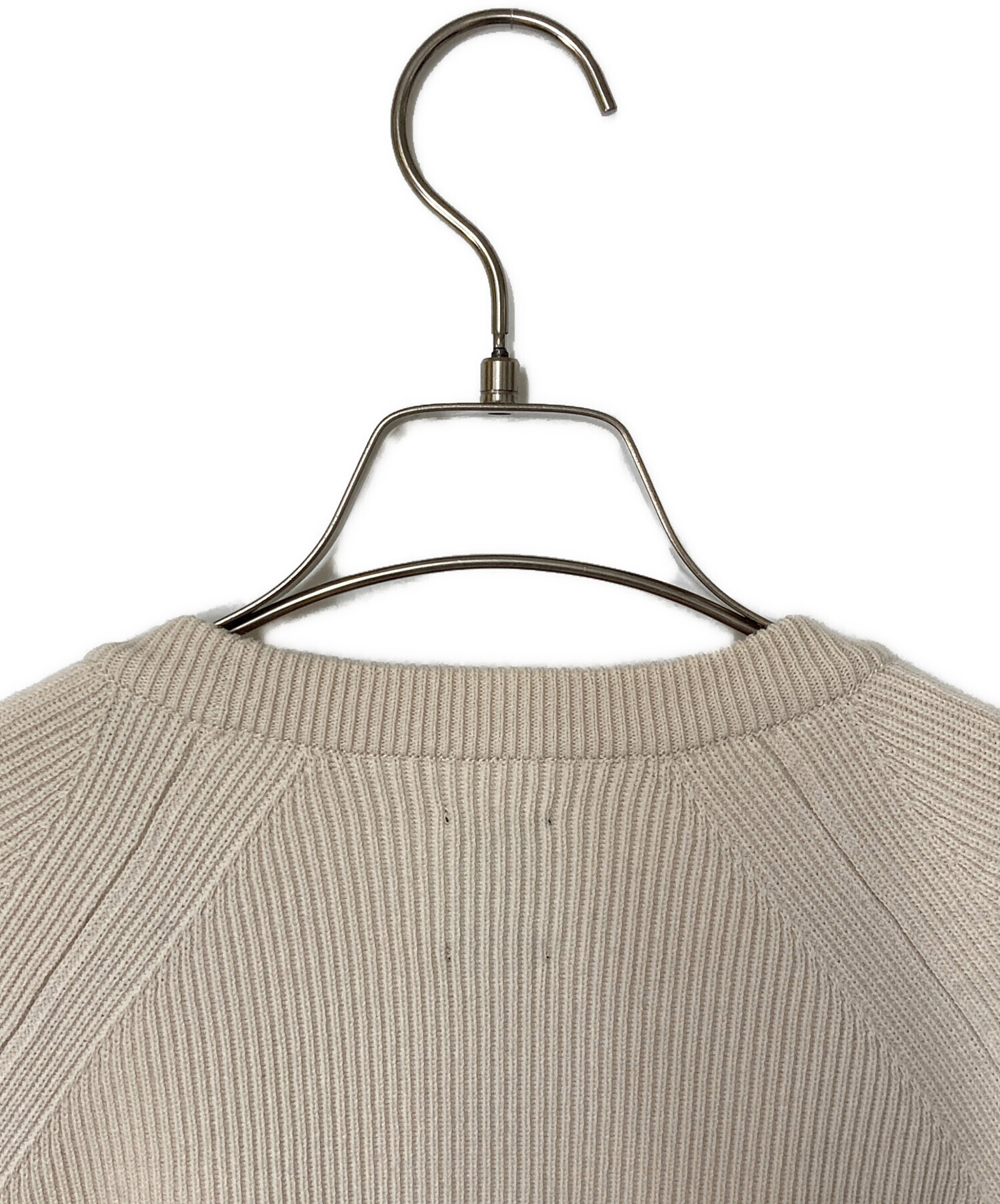 中古・古着通販】BATONER (バトナ―) HARD TWIST WOOL CREW NECK