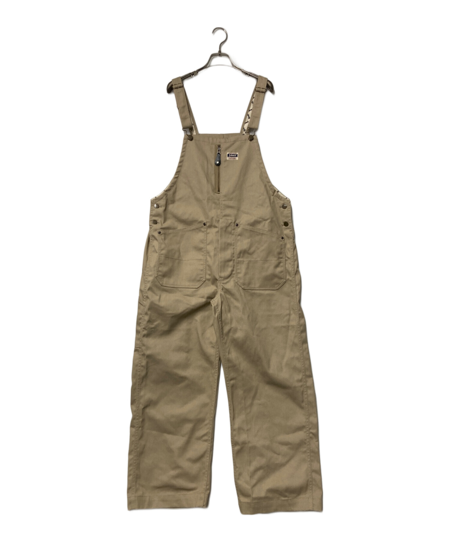 中古・古着通販】Schott (ショット) TC OVERALL PANTS ベージュ サイズ