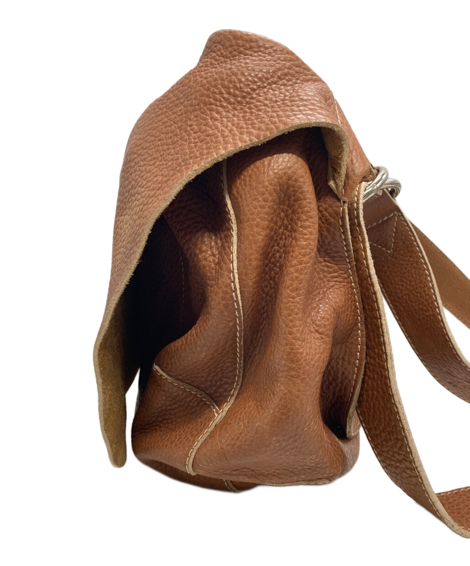 ビルアンバーグ Bill Amberg レザーバッグ 中古・古着通販】Bill Amberg (ビルアンバーグ) レザーメッセンジャー