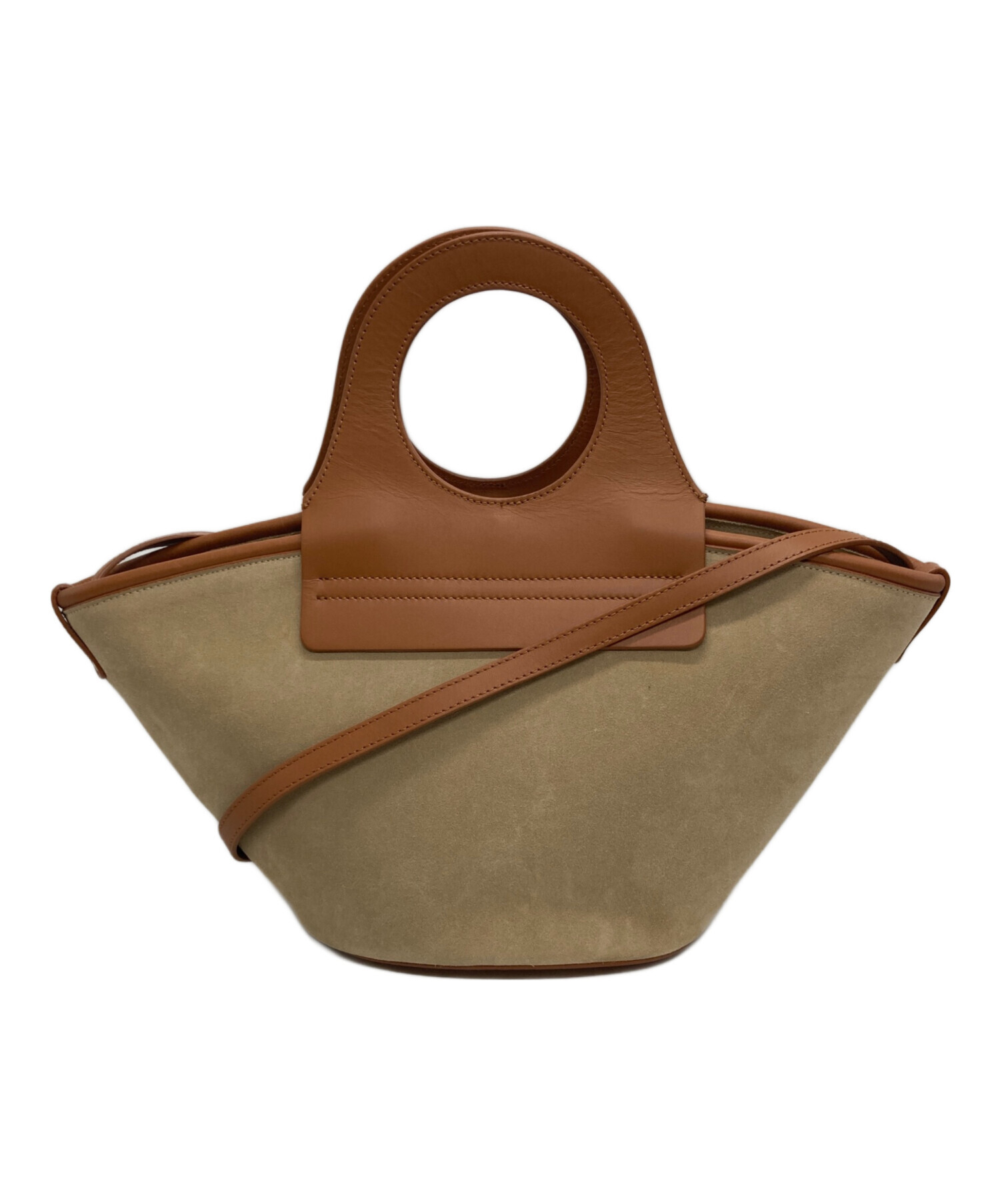 HEREU ヘリュー トートバッグ レディース 【古着】【中古】 中古・古着通販】HEREU (ヘリュー) 2WAY トートバッグ ベージュ