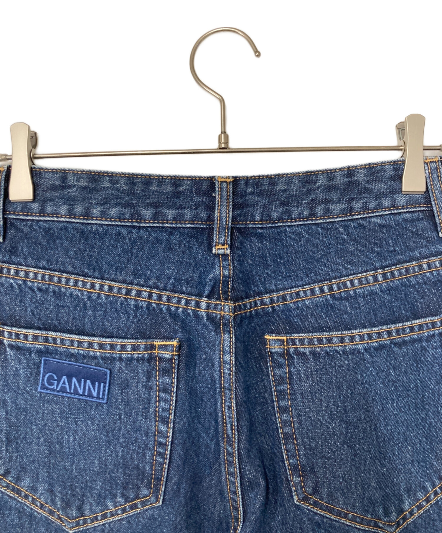 中古・古着通販】GANNI (ガニー) BETZY 6432 リジットデニムパンツ