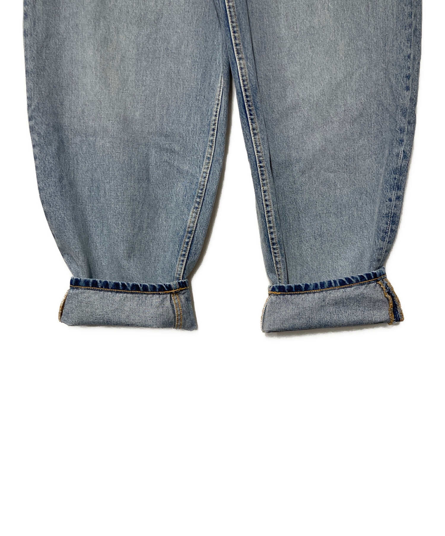 Ganni ガニー デニムパンツ レディース 【古着】【中古】 中古・古着通販】GANNI (ガニー) Rigid Denim Stary インディゴ サイズ