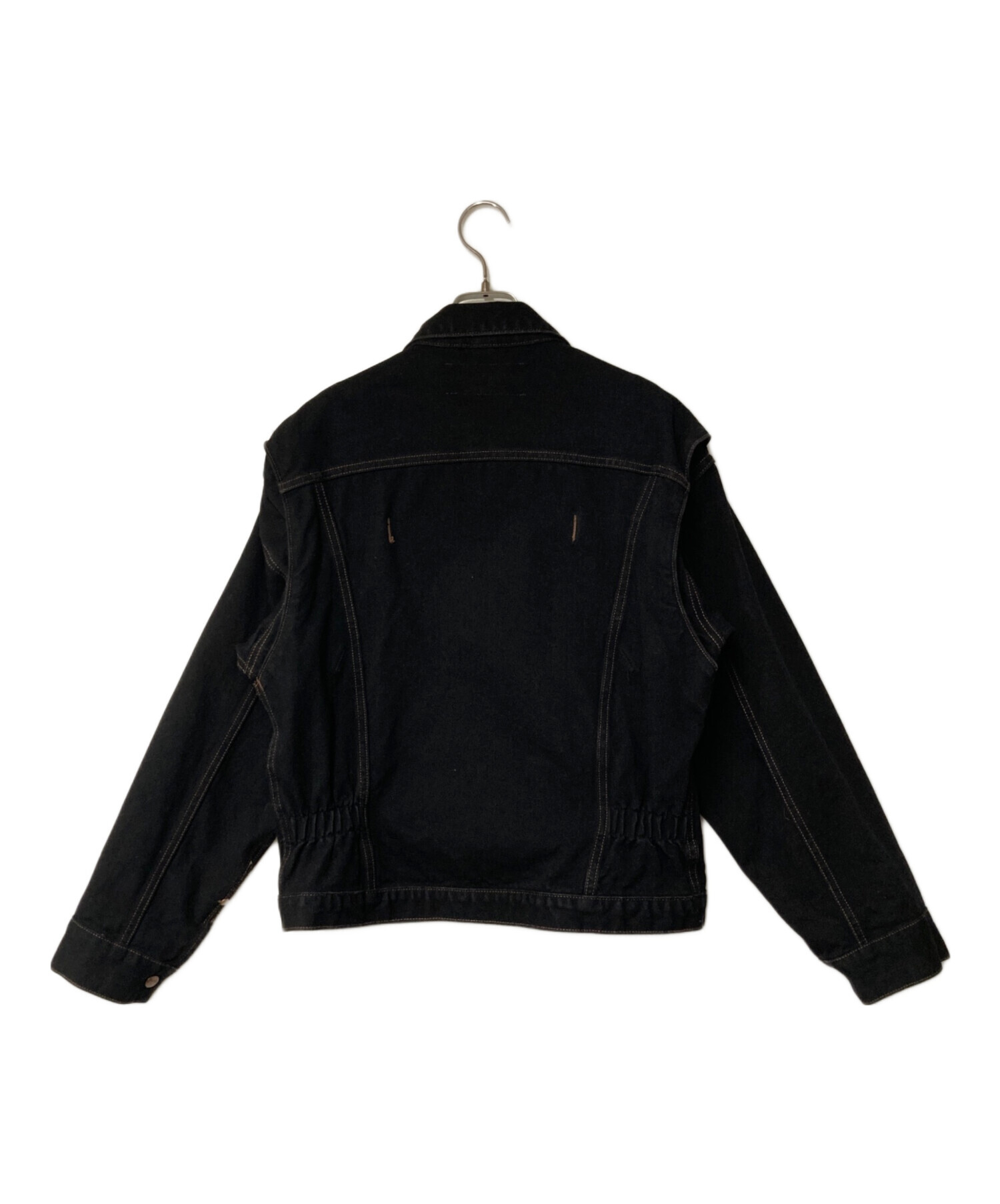 未使用 ラングラー ナノユニバース 111MJ ブラックデニムジャケット