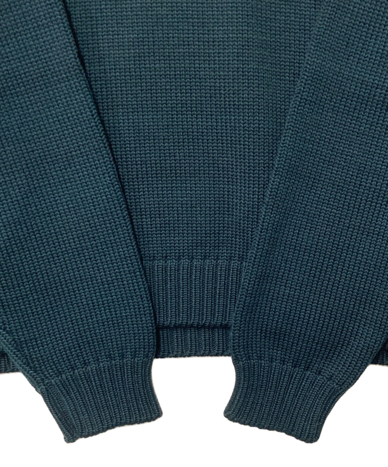 ザノーネ クルーネックニット セーター サイズ48 ZANONE クールネックニット サイズ48 ザノーネ ZANONE 5ゲージ クルー