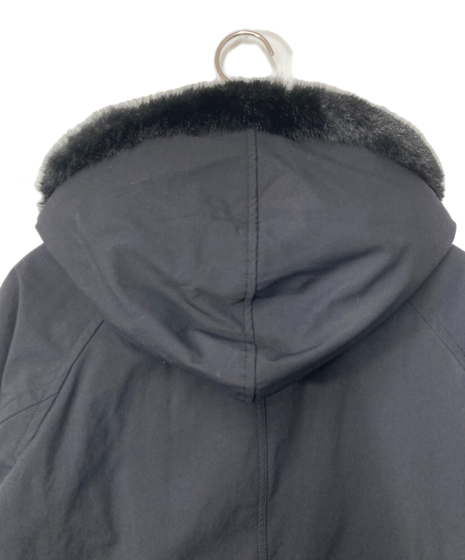 yonfa パディットファーコート　コート 中古・古着通販】YONFA (ヨンファ) パデットファーコート ブラック