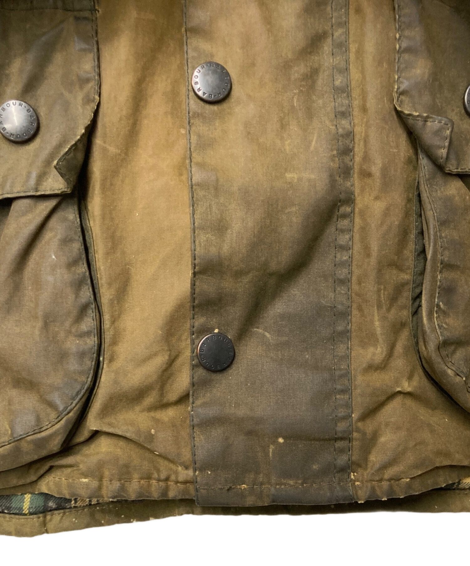 中古・古着通販】Barbour (バブアー) BEAUFORT オイルドジャケット 