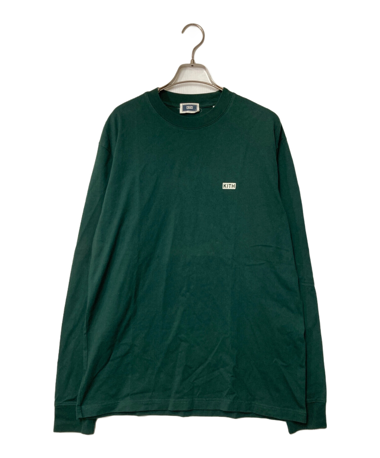 中古・古着通販】KITH (キス) ロングスリーブカットソー グリーン