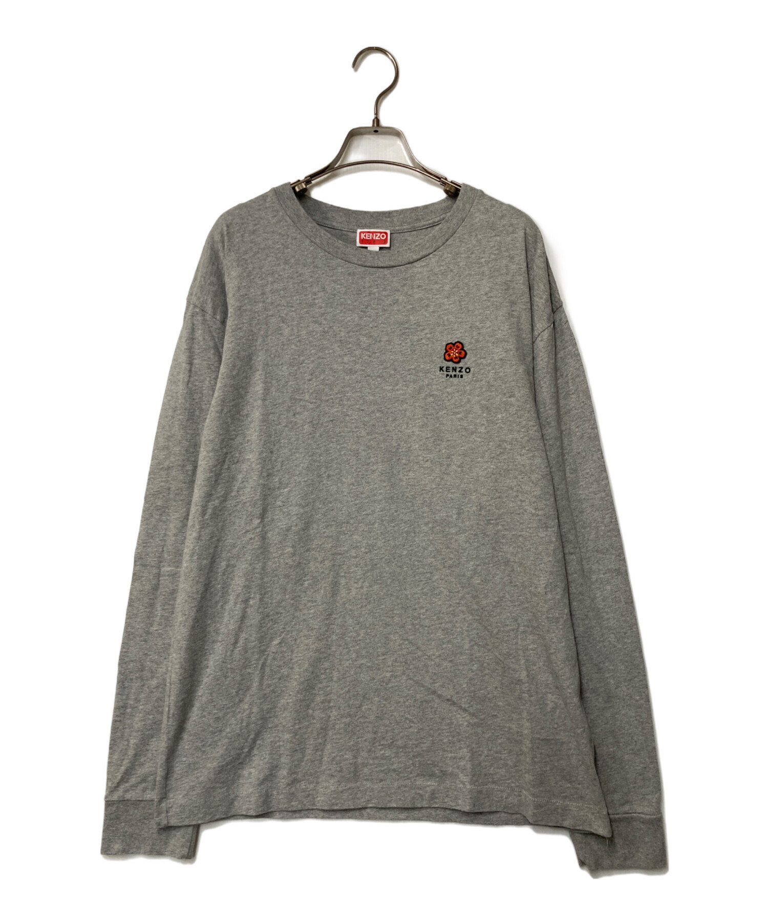 中古・古着通販】KENZO (ケンゾー) ロングスリーブカットソー グレー