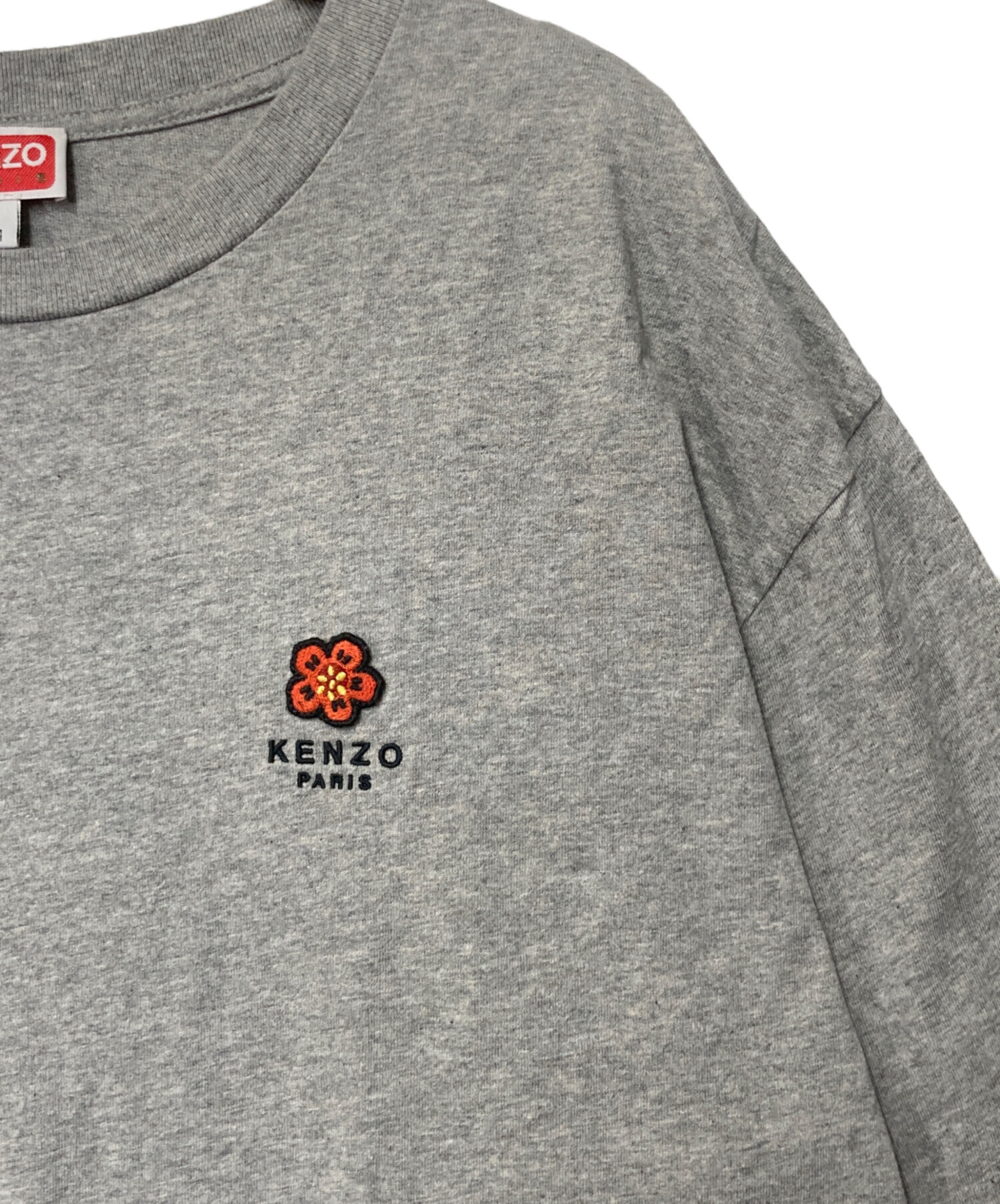 中古・古着通販】KENZO (ケンゾー) ロングスリーブカットソー グレー