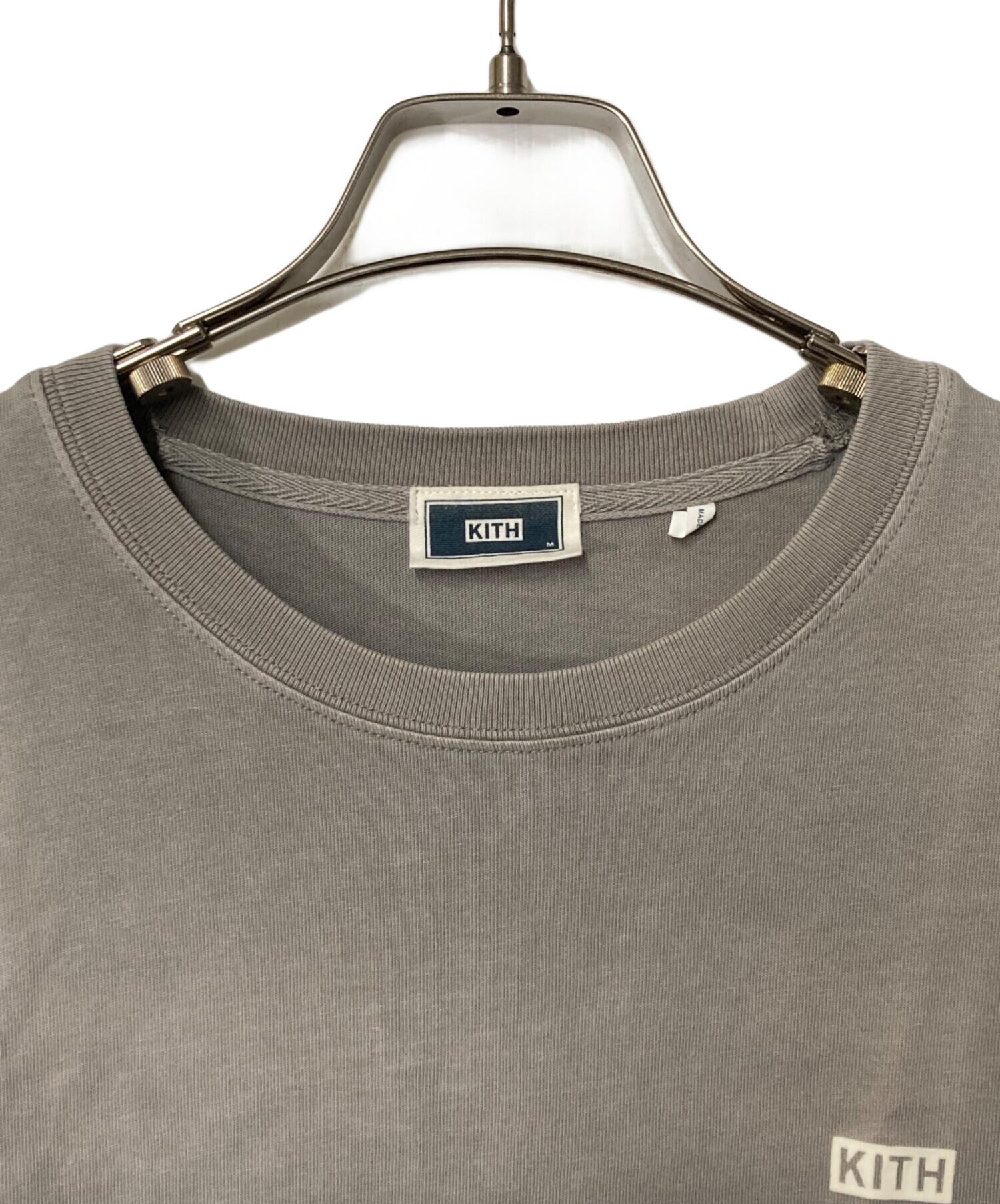 中古・古着通販】KITH (キス) 半袖Tシャツ グレー サイズ:M｜ブランド 
