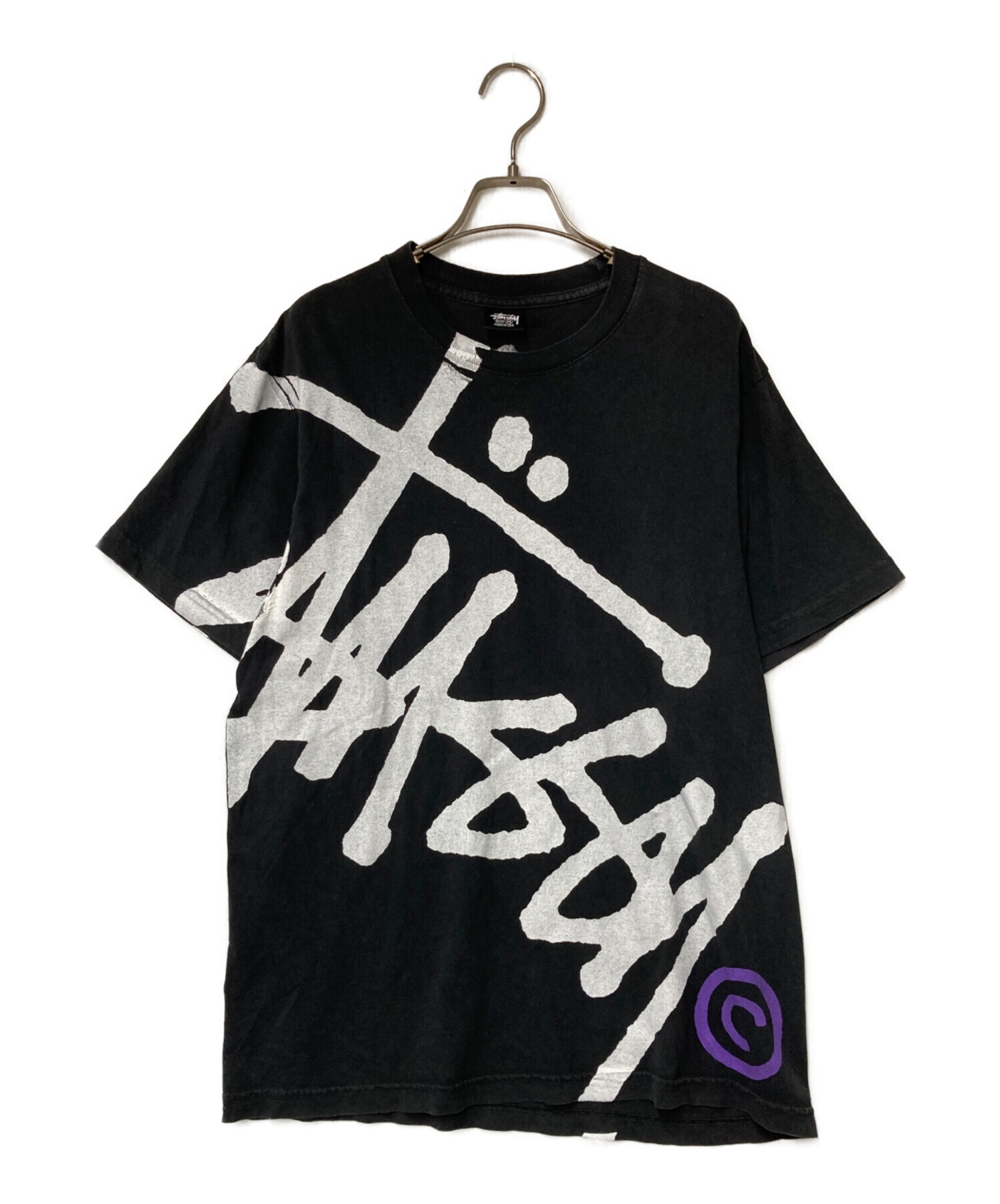 中古・古着通販】stussy (ステューシー) BIG BASIC PIGMENT DYED TEE 