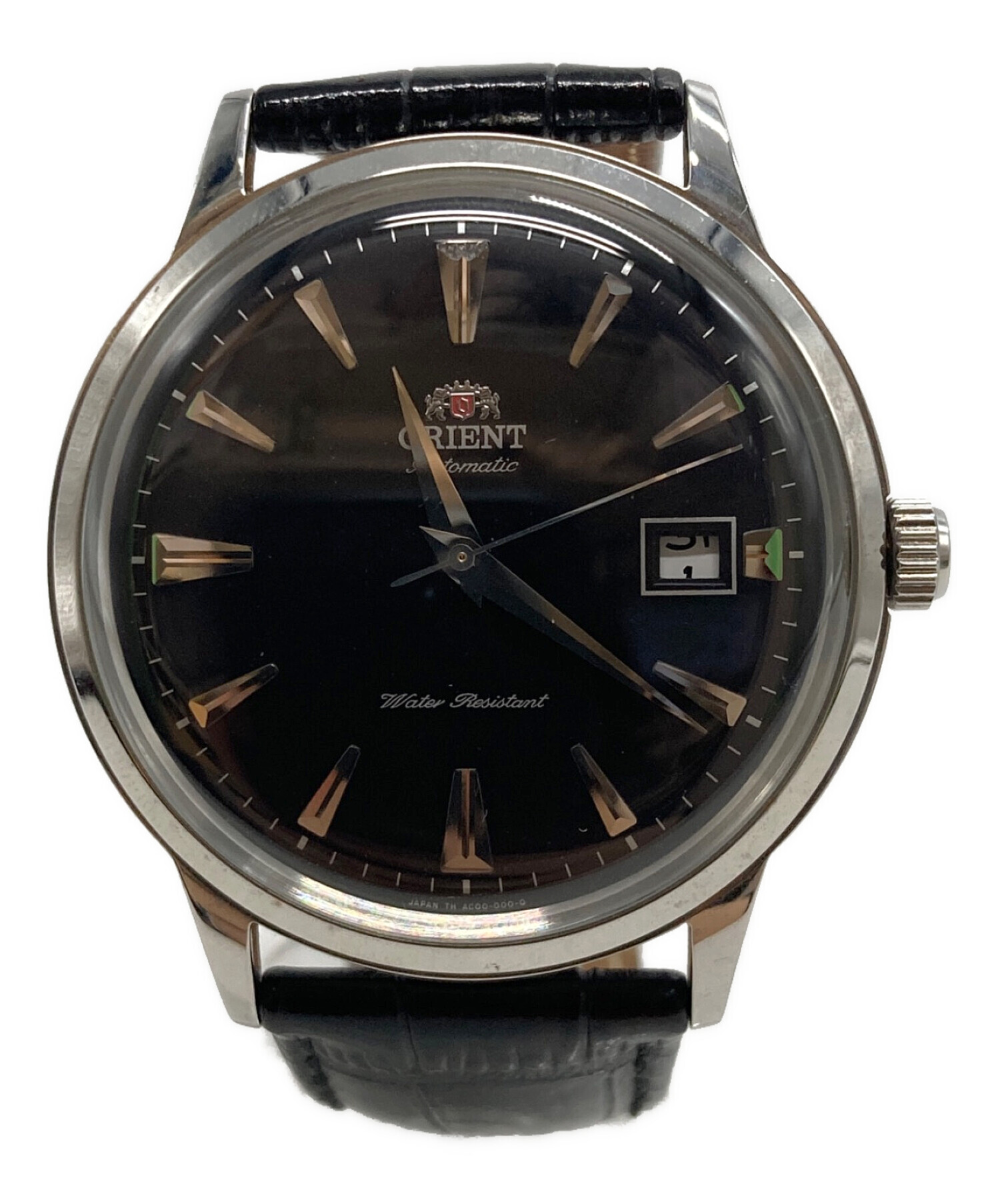 メンズ ORIENT WATER RESIST腕時計 ブラック