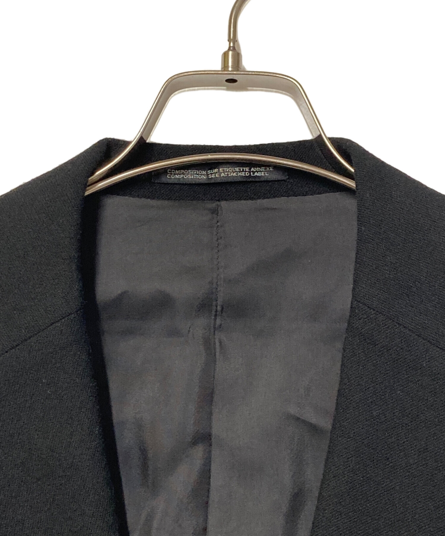 vintage Yohji Yamamoto +NOIR テーラードジャケット 中古・古着通販】yohji yamamoto+Noir (ヨウジヤマモトプリュス