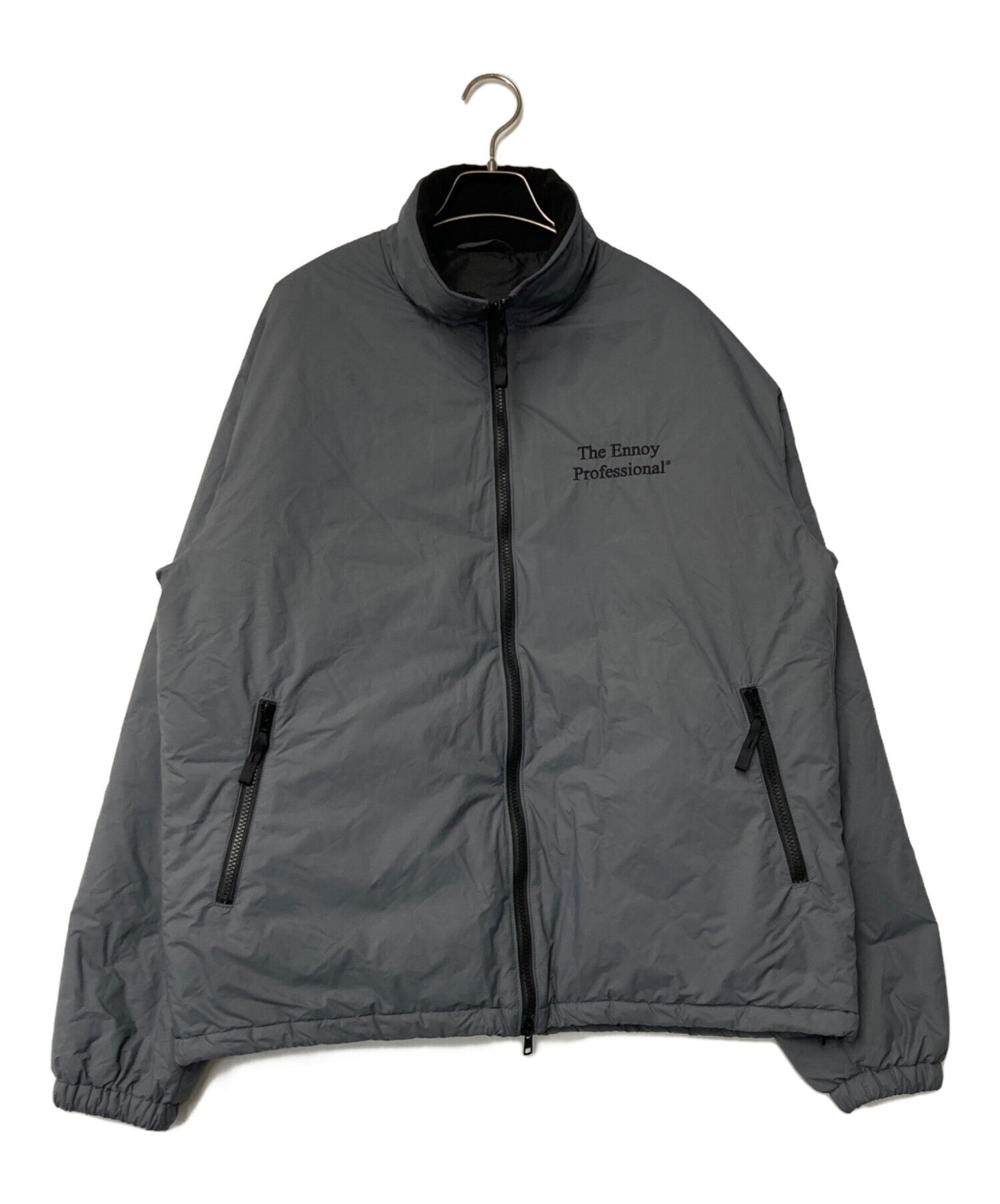 Ennoy エンノイ　PADDED JACKET　NYLON 中古・古着通販】ENNOY (エンノイ) Nylon Padded Jacket グレー サイズ
