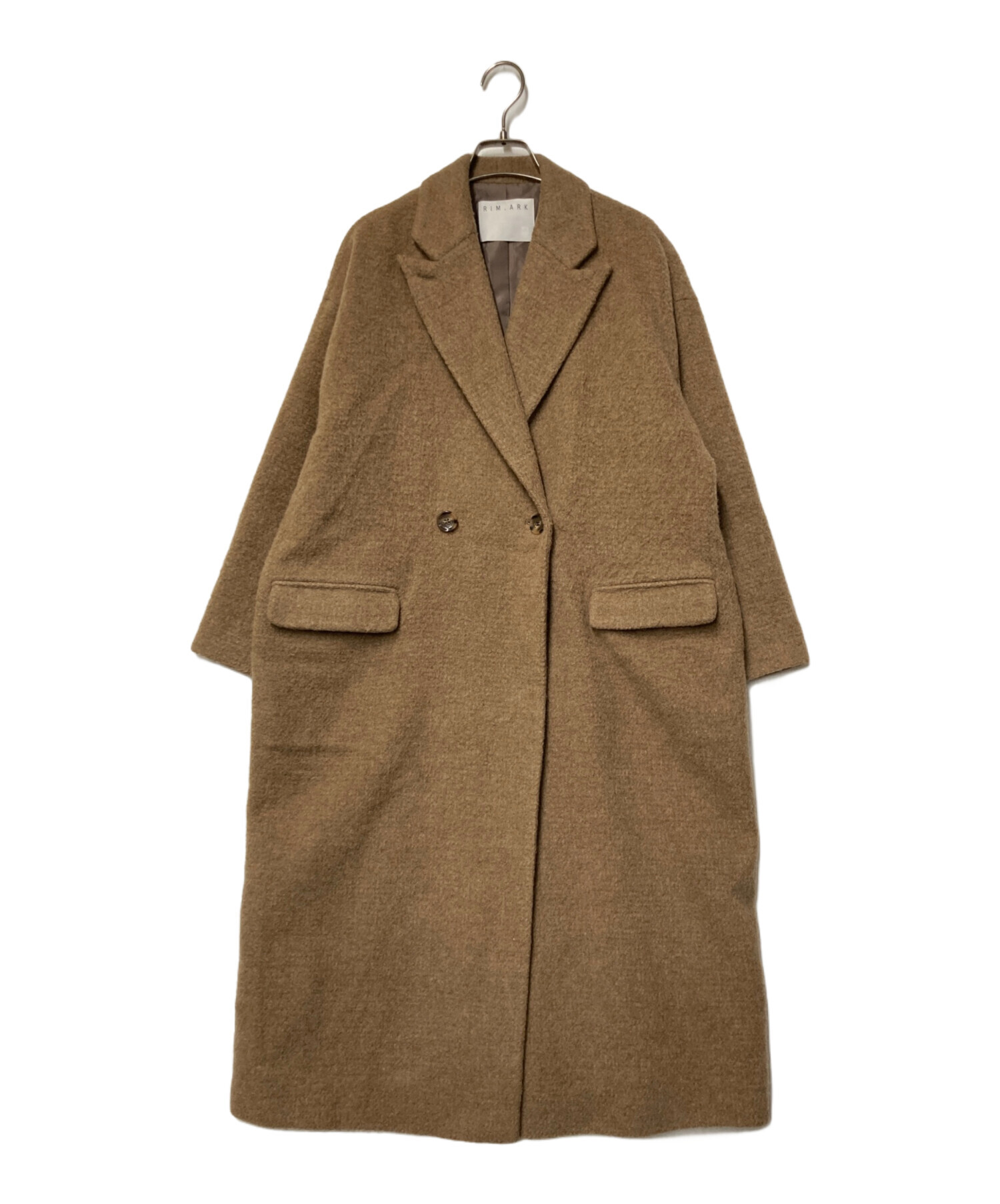 中古・古着通販】RIM.ARK (リムアーク) Recycle wool over CT ブラウン