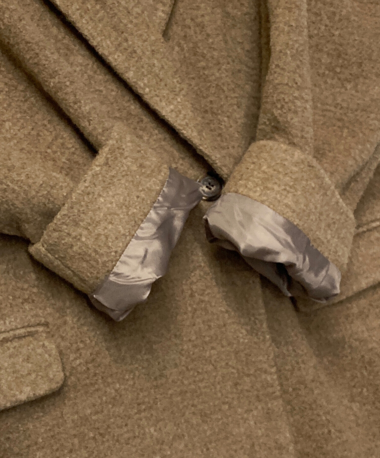 中古・古着通販】RIM.ARK (リムアーク) Recycle wool over CT ブラウン