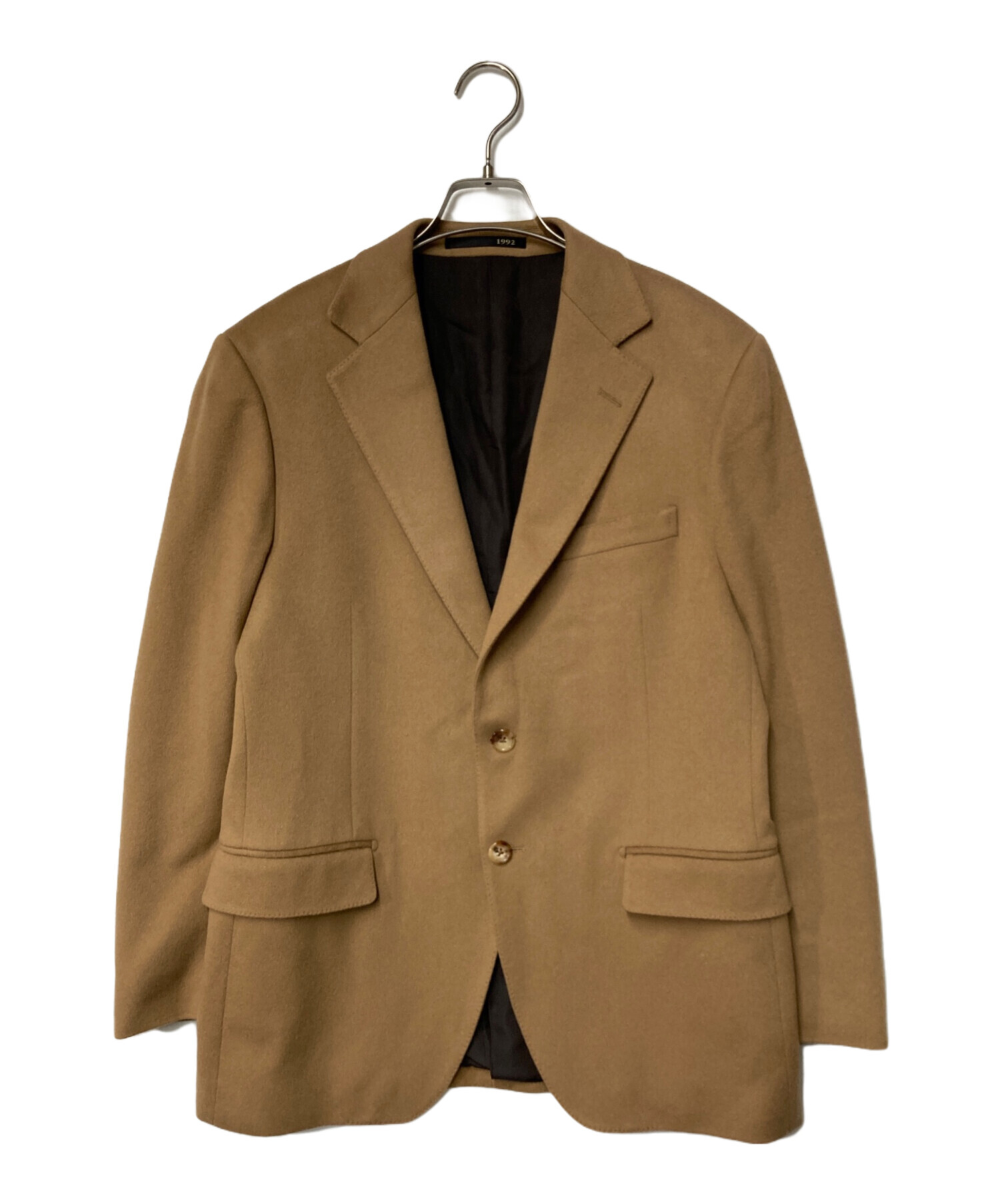 美品Lサイズ相当　カシミヤ100% 五大陸　テーラードジャケット　ブラック 中古・古着通販】五大陸 (ゴタイリク) カシミヤ テーラードジャケット