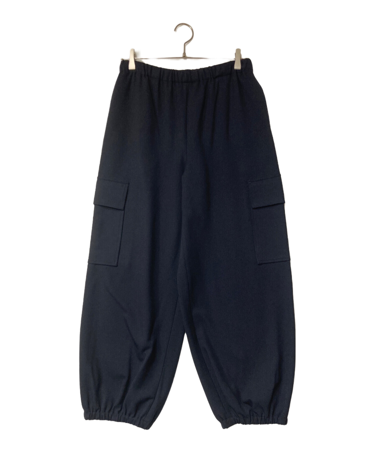 カレンソロジー　ストレッチカーゴパンツ　ネイビー 中古・古着通販】Curensology (カレンソロジー) ストレッチカーゴ