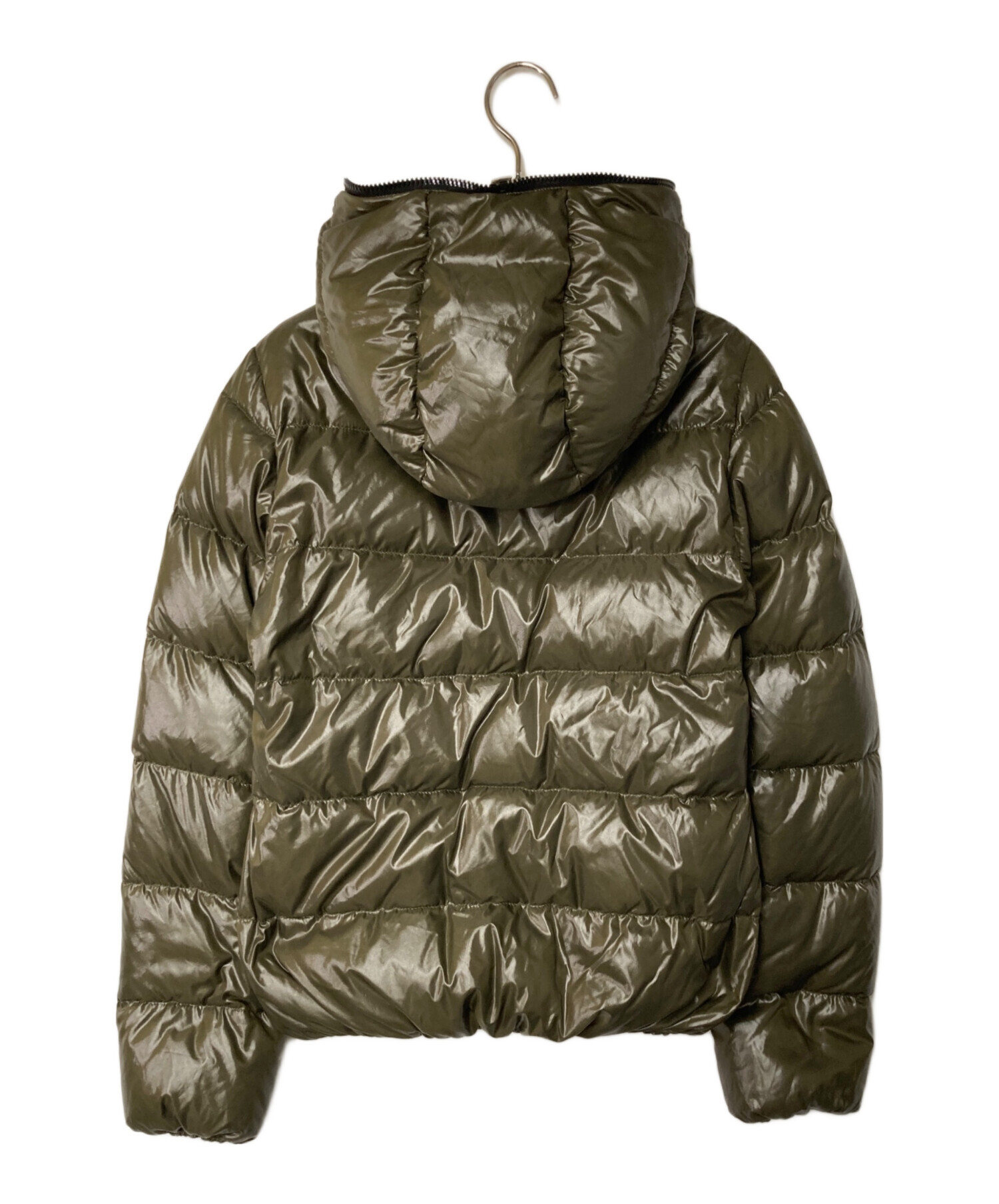 美品DUVETICA THIAダウンジャケット ベージュ フード付き 中古・古着通販】DUVETICA (デュベティカ) THIA フーデッドダウン