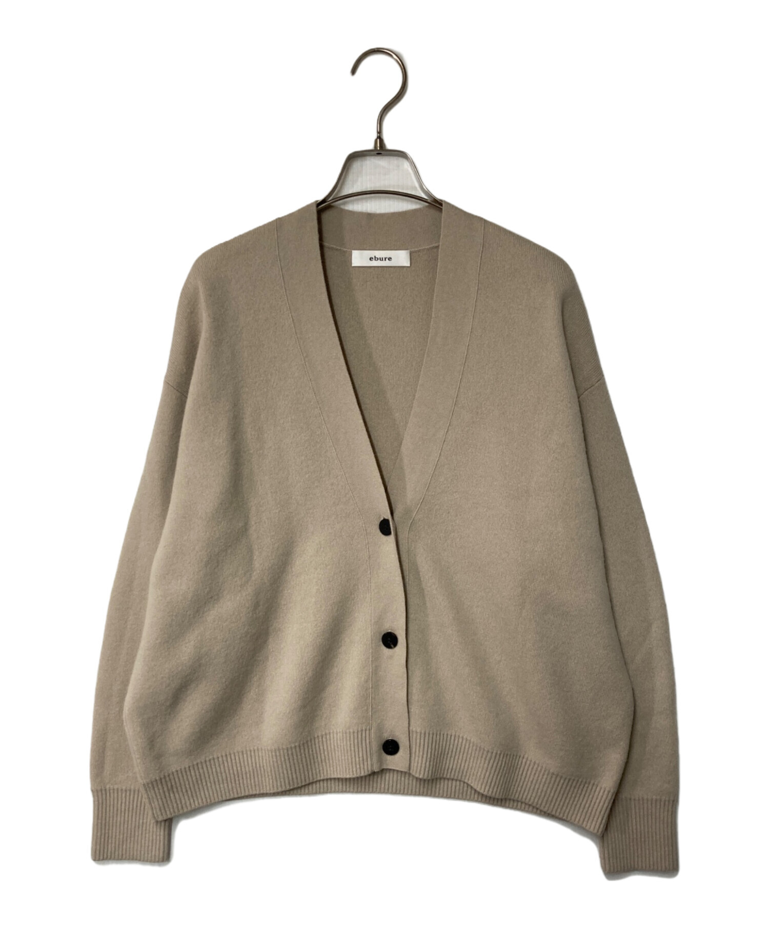 中古・古着通販】EBURE (エブール) フトスムースニットVネック