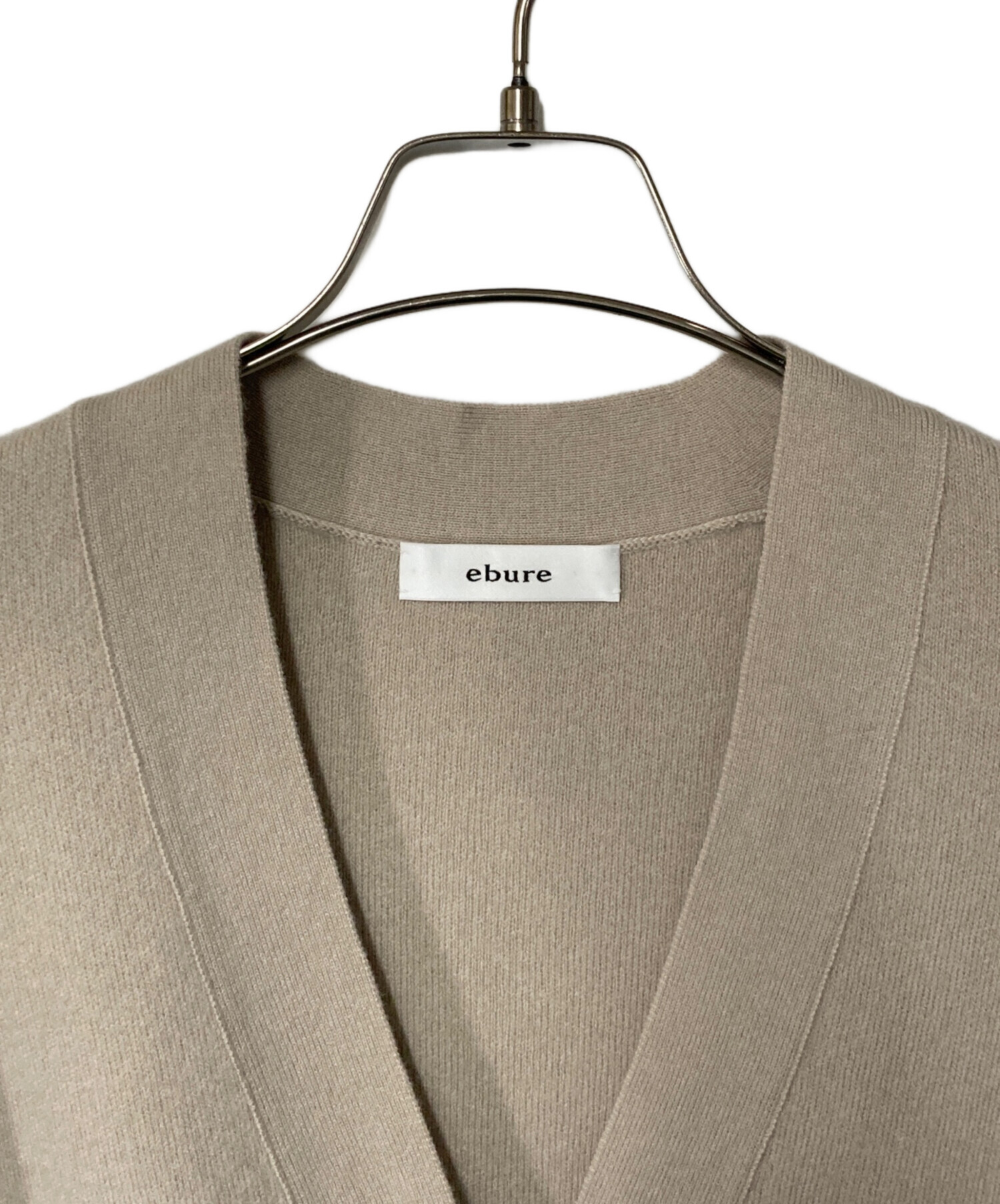 中古・古着通販】EBURE (エブール) フトスムースニットVネック