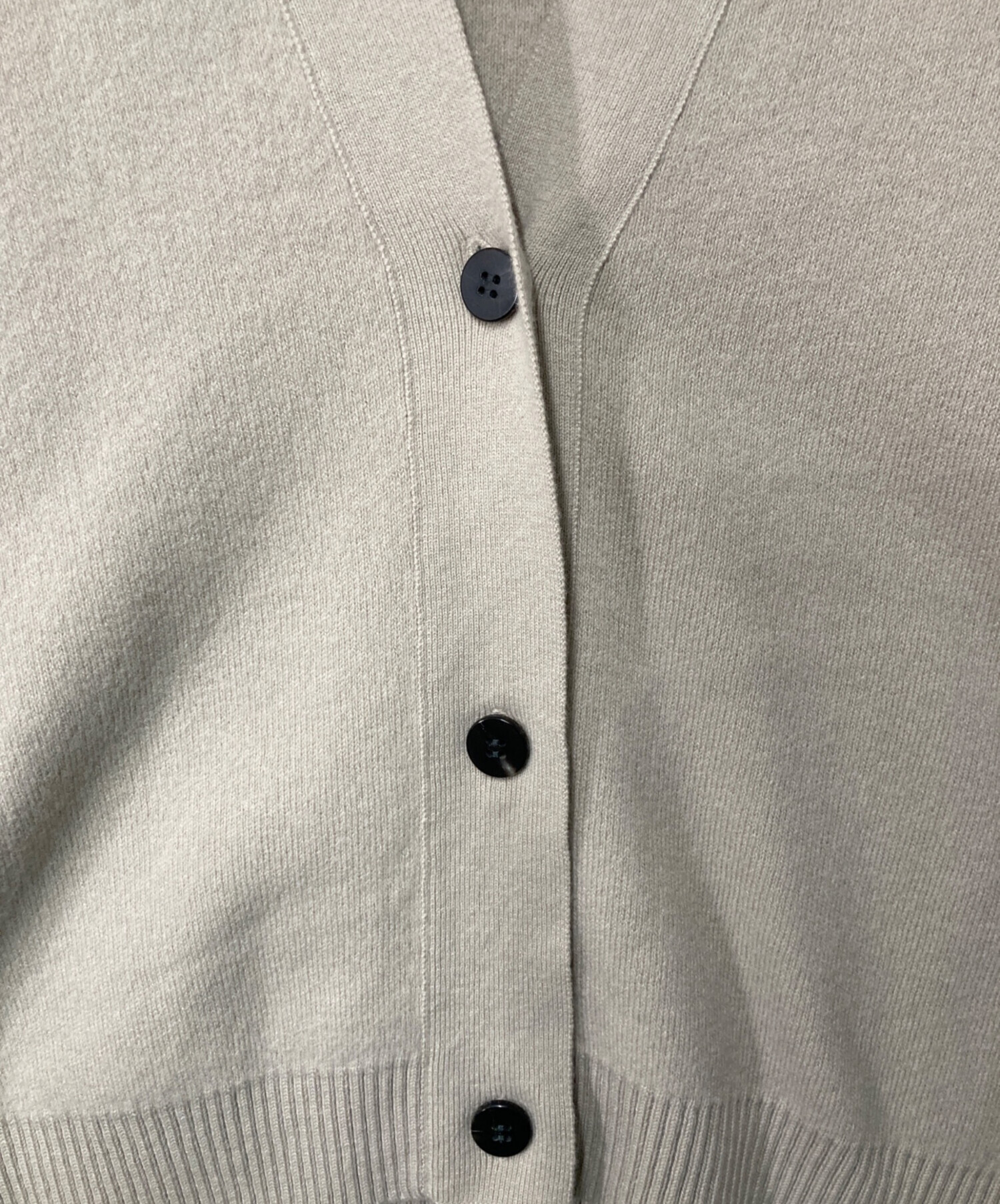 中古・古着通販】EBURE (エブール) フトスムースニットVネック