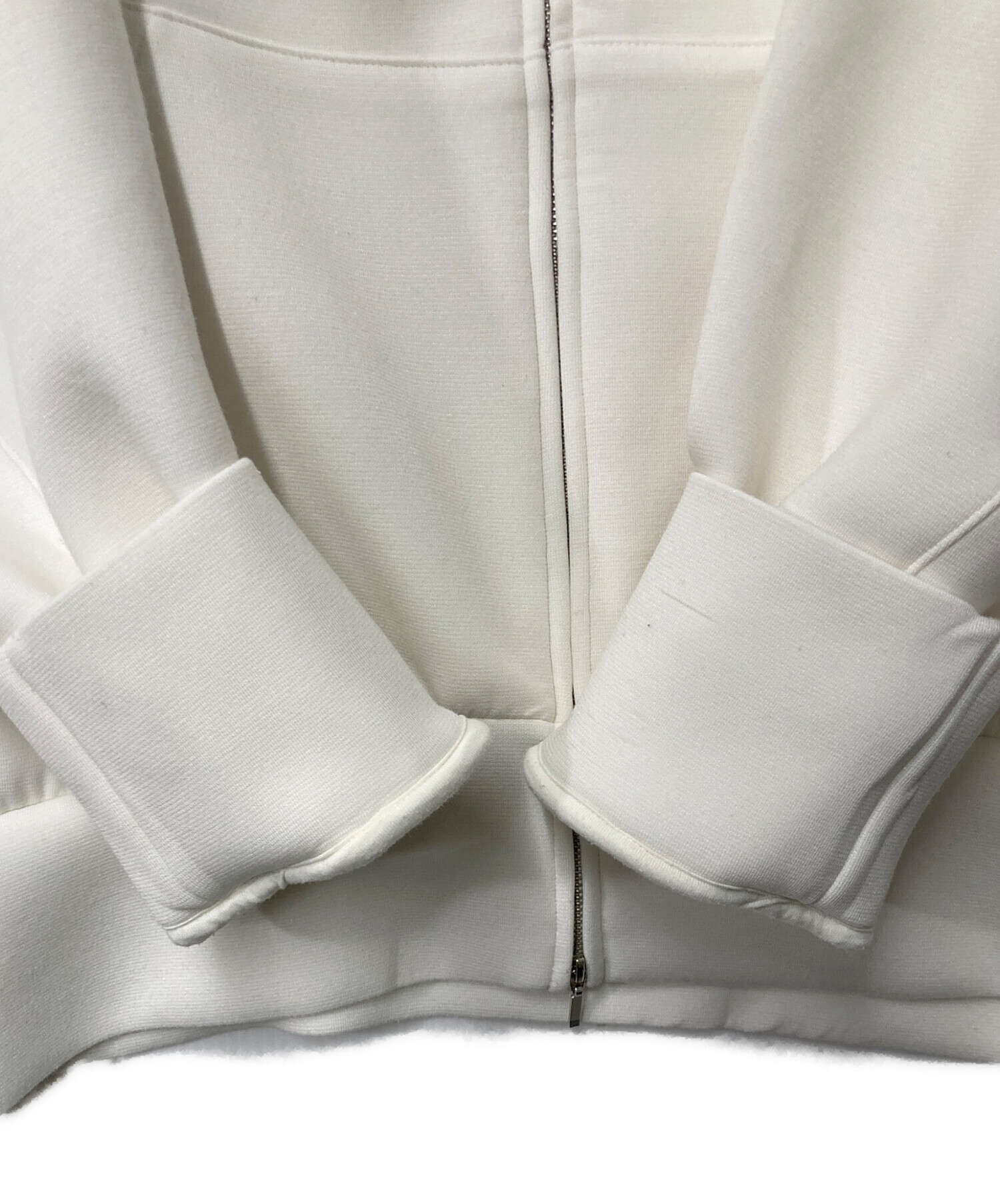 中古・古着通販】Snidel (スナイデル) ボリュームパーカー ホワイト