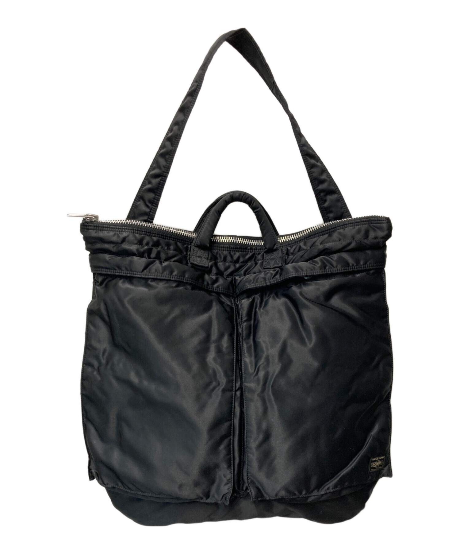 中古・古着通販】PORTER (ポーター) TANKER 2WAY HELMETBAG ブラック 