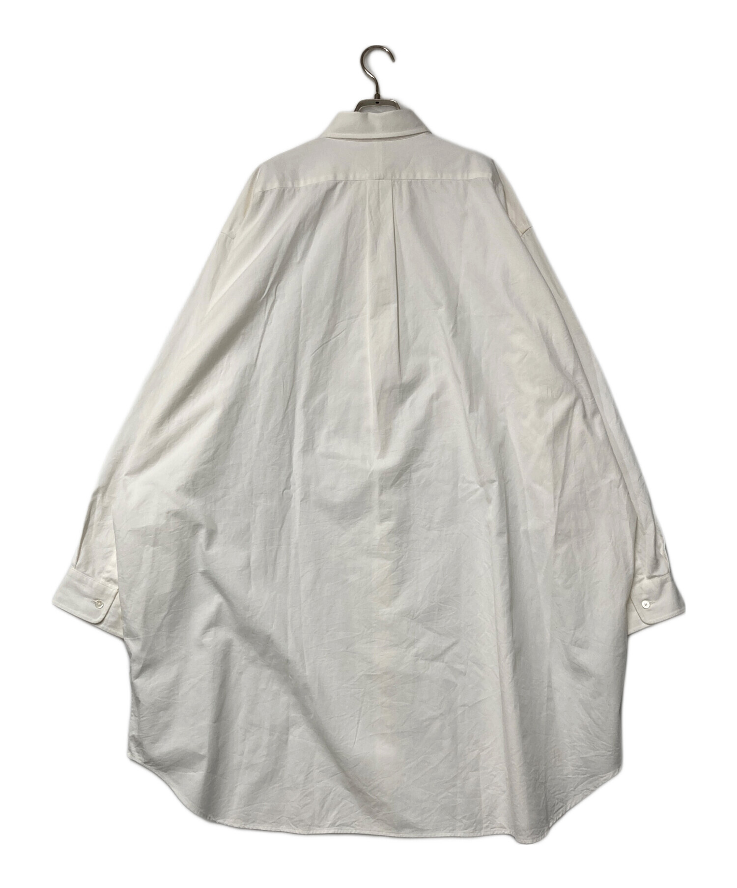 中古・古着通販】Oblada (オブラダ) IVY ビッグシャツ ホワイト サイズ 
