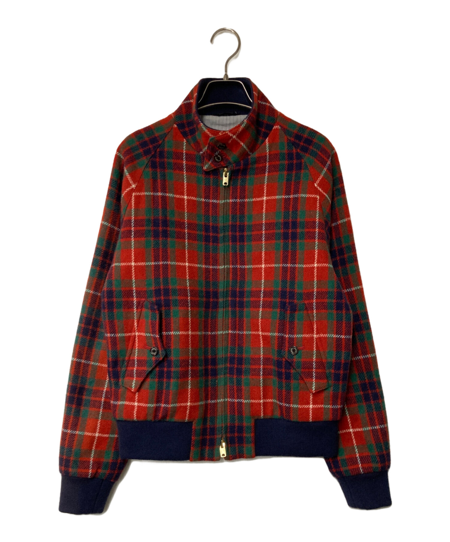 中古・古着通販】BARACUTA (バラクータ) G9 チェックウールブルゾン