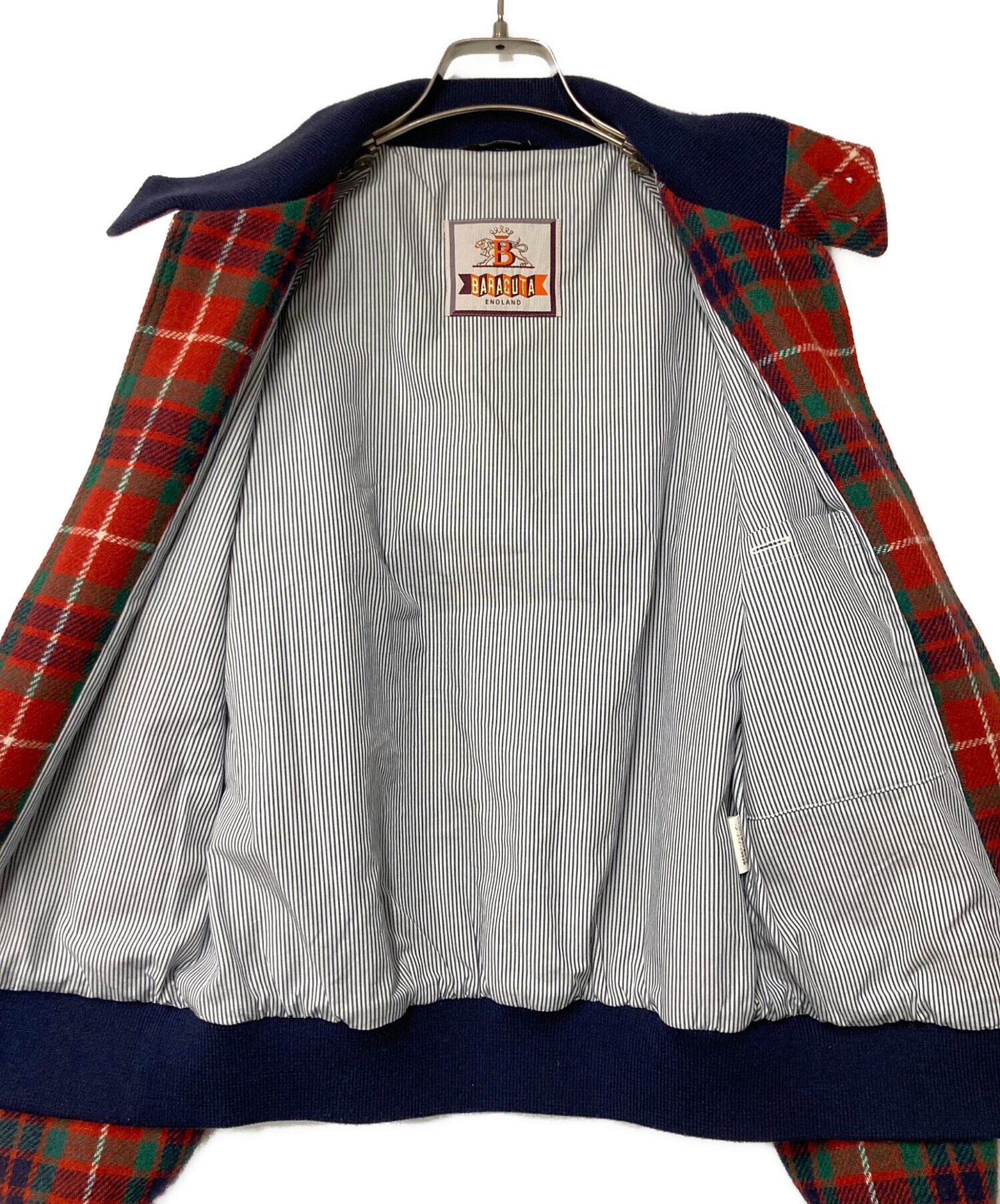 中古・古着通販】BARACUTA (バラクータ) G9 チェックウールブルゾン