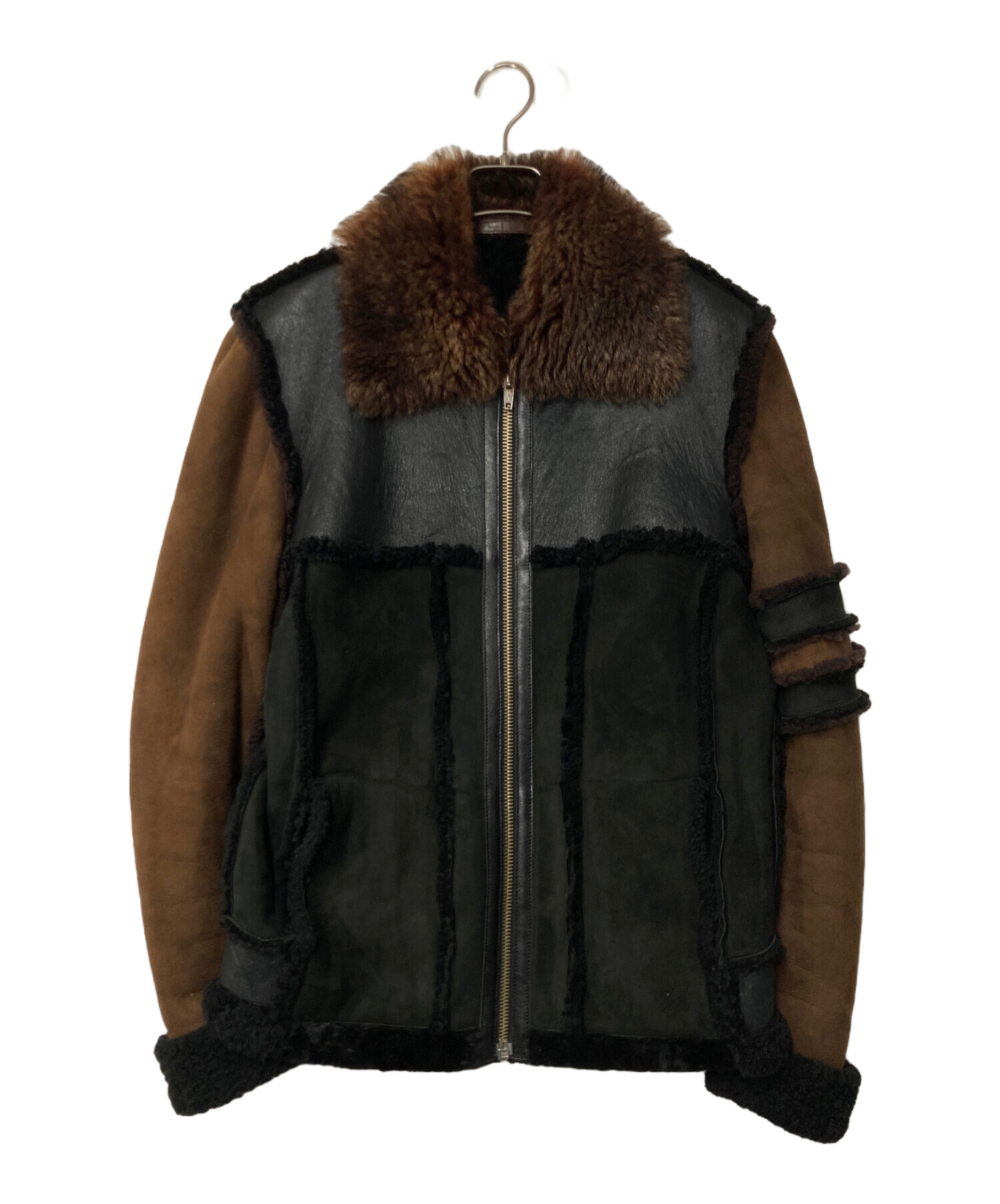 carel van laere キャレルヴァンラーレ ムートンジャケット コート 中古・古着通販】Carel Van Laere (キャレルヴァンラーレ) ボア